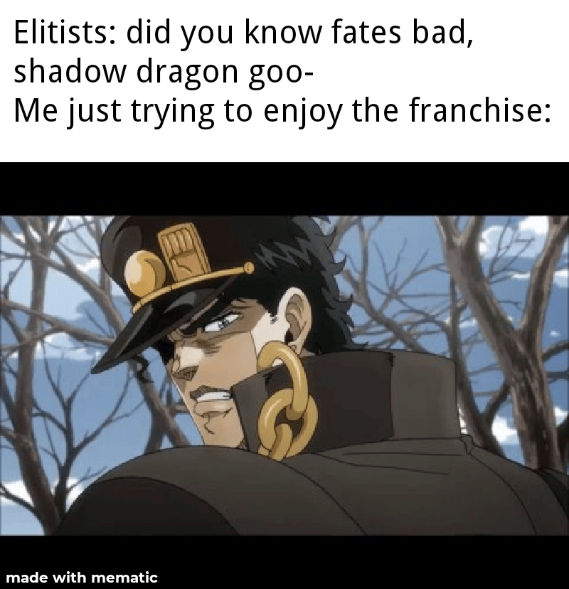 Shut up! You're damn annoying! shitpostcrusemblers