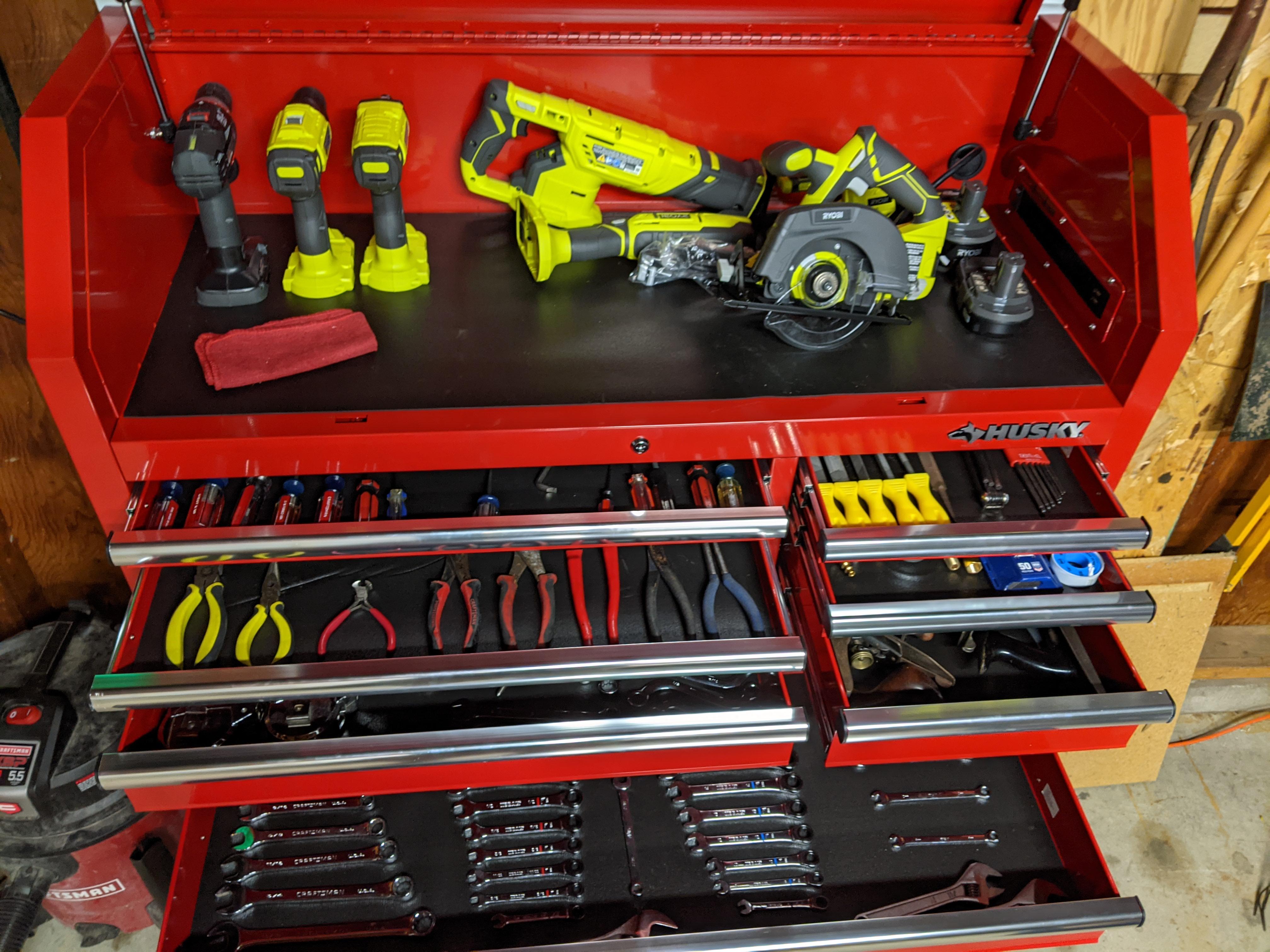 Just got a new husky toolbox r/Tools