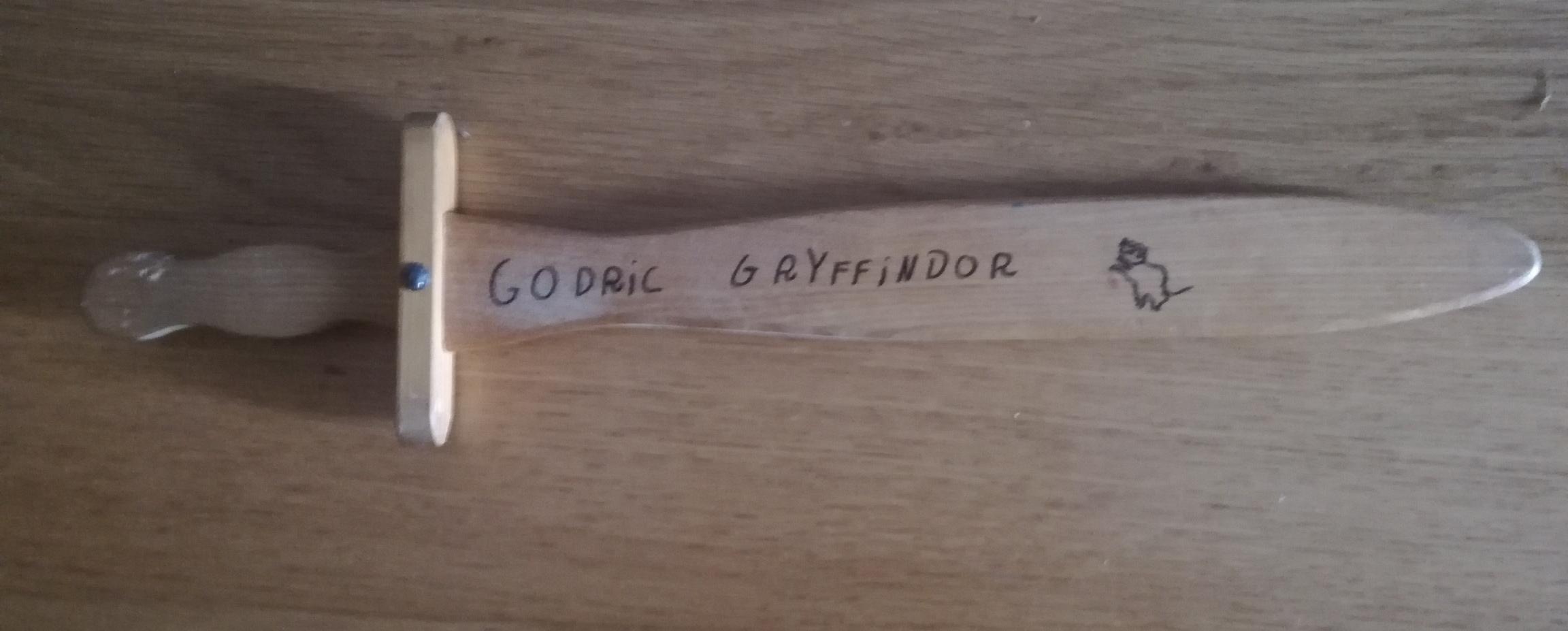 Just bought an official noble collection godric gryffindor sword. Do