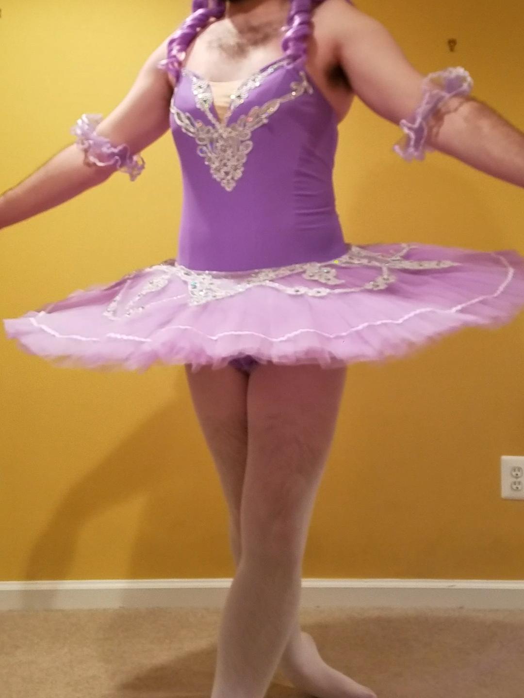 Me wearing a legit classical ballet tutu! What boy doesn't want to be a