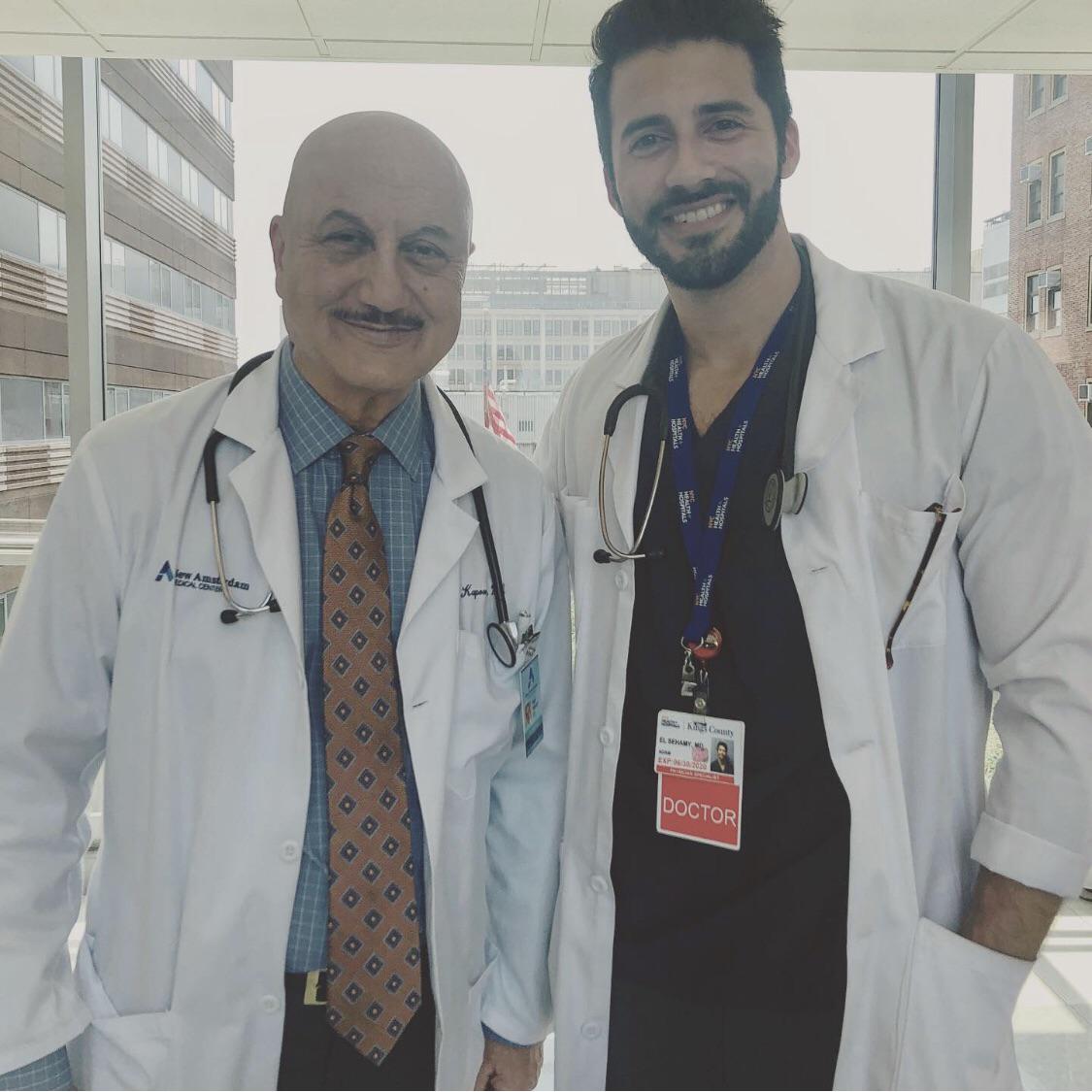 Ran into a familiar neurologist at work. dr__adamel NewAmsterdamTV