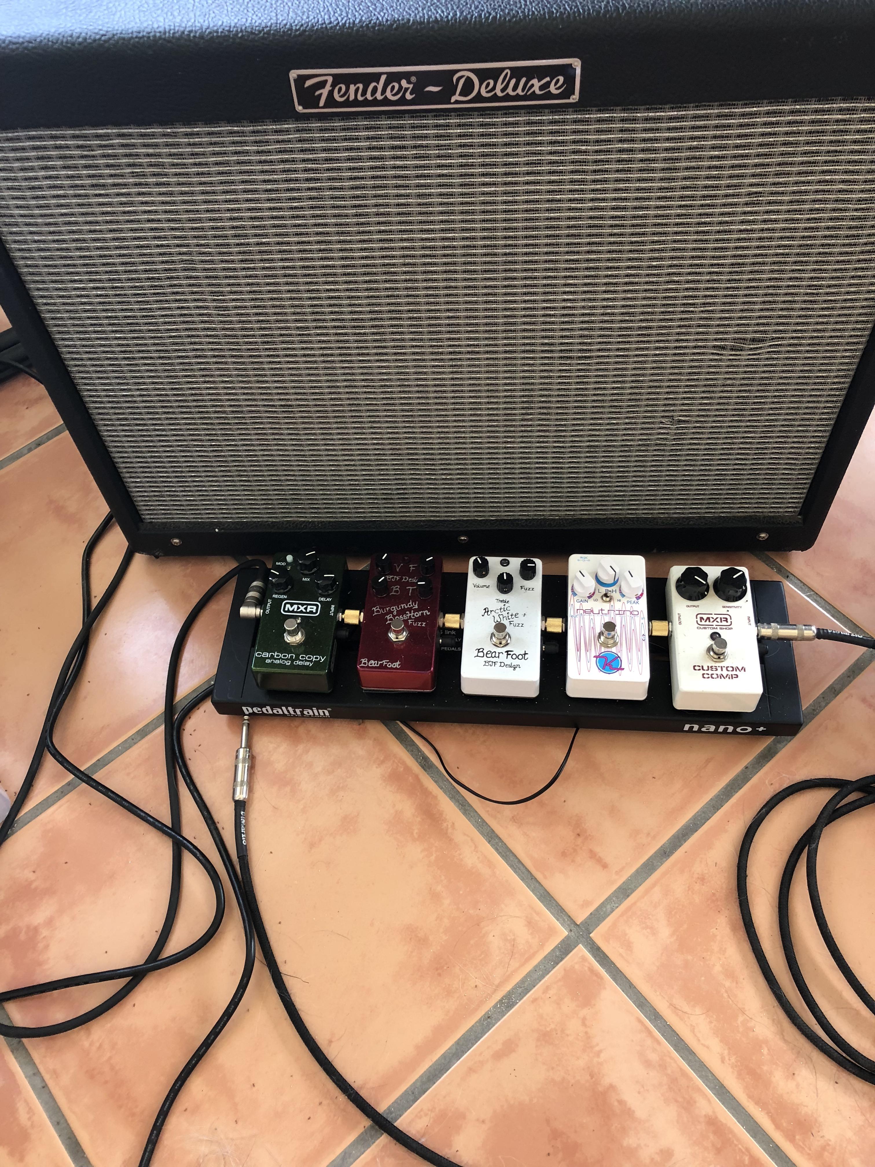 My mini pedal board r/guitarpedals