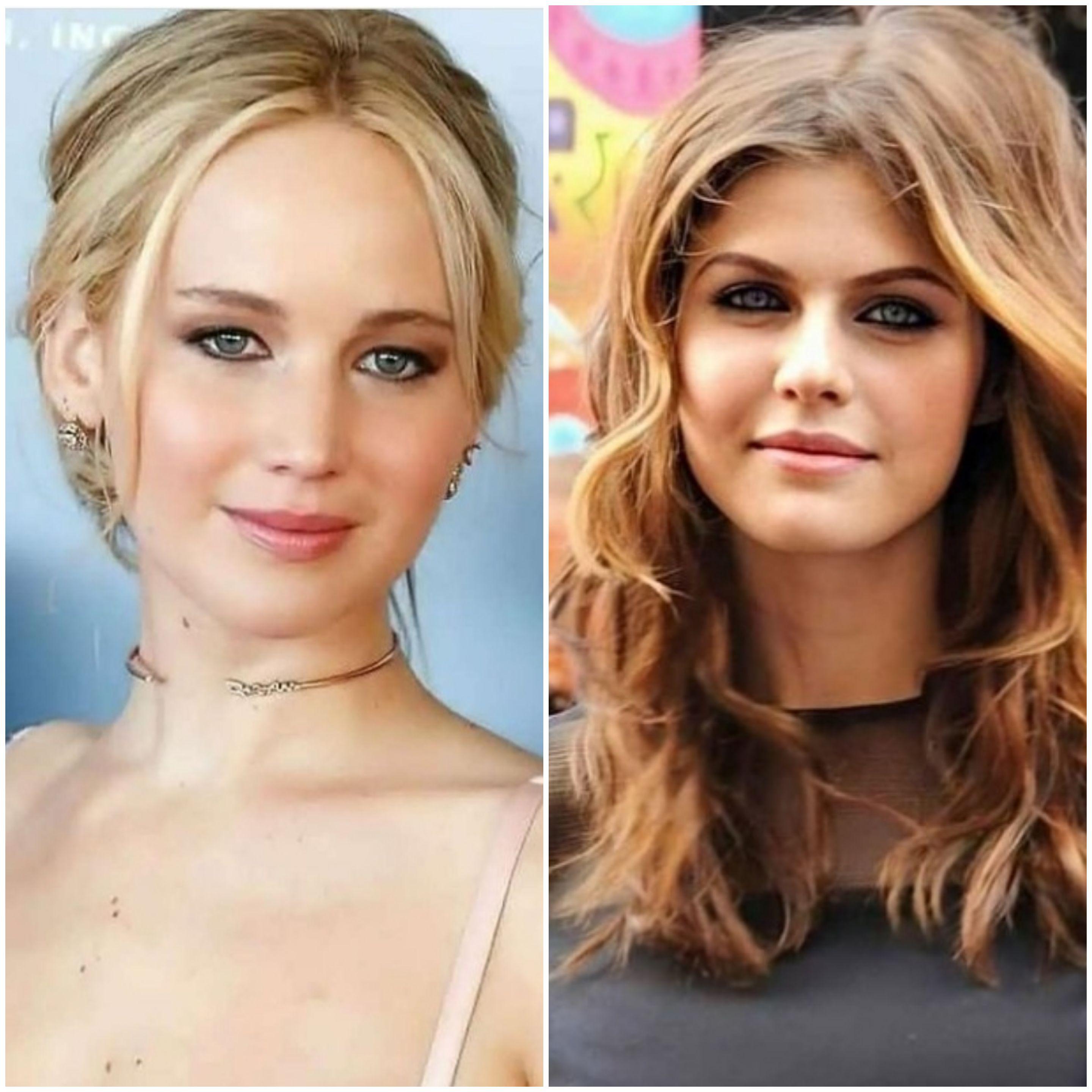 Jennifer Lawrence vs Alexandra Daddario r/CelebBattles