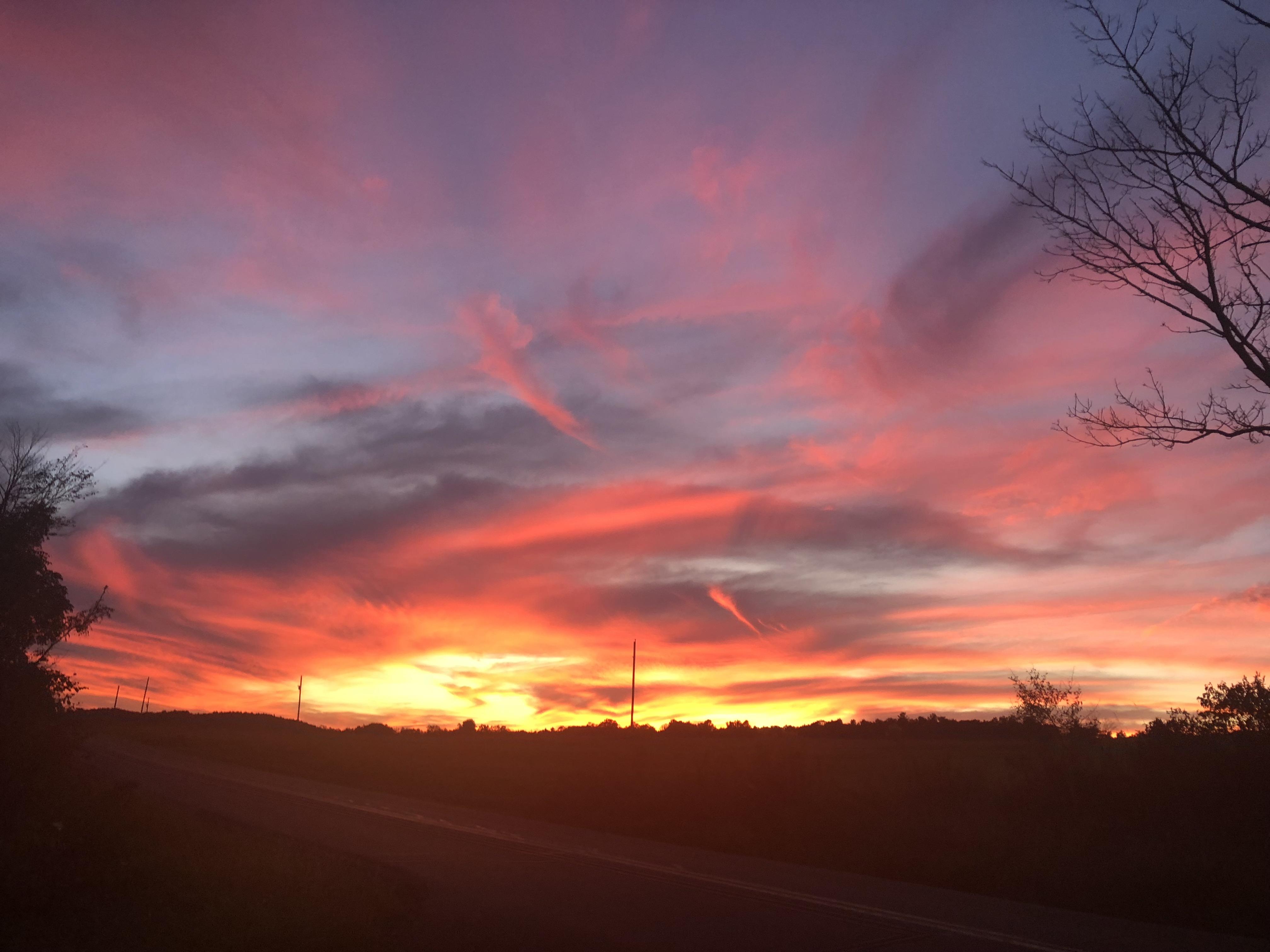 Sunset in NorthEastern Pennsylvania r/SkyFans