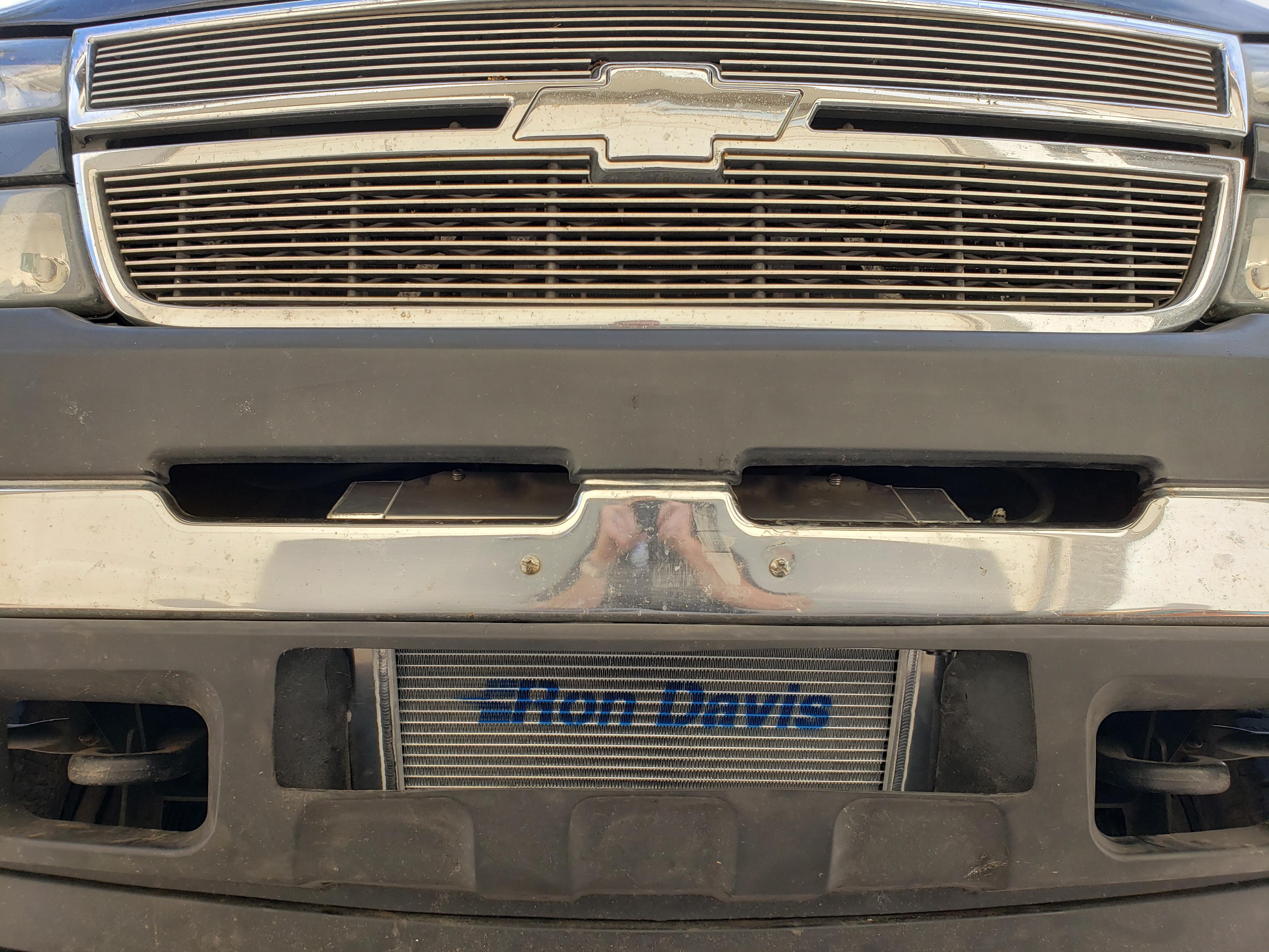 My new and improved auxiliary radiator set up. r/Duramax