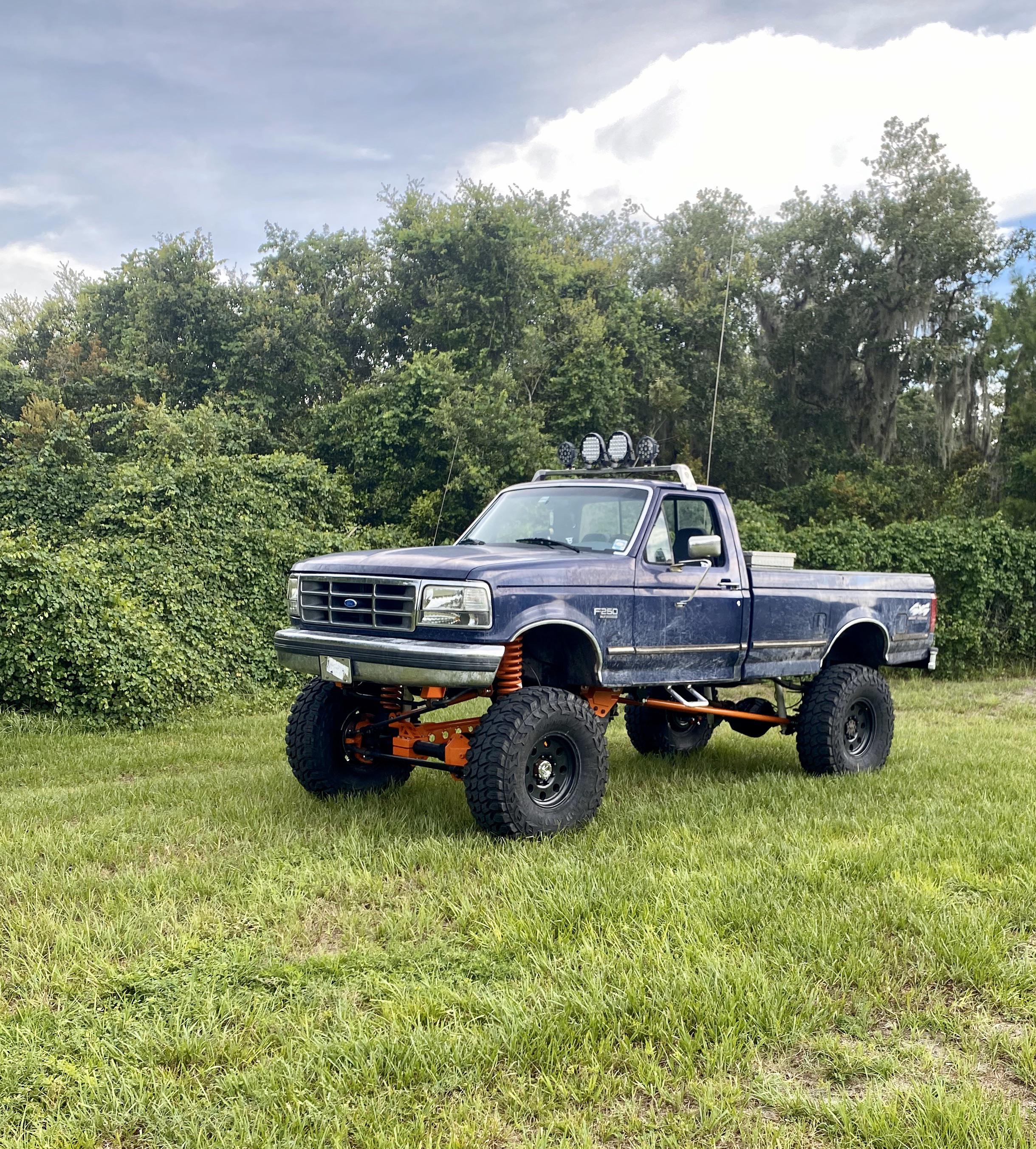 My ‘95 F250 with 2008 axles and suspension