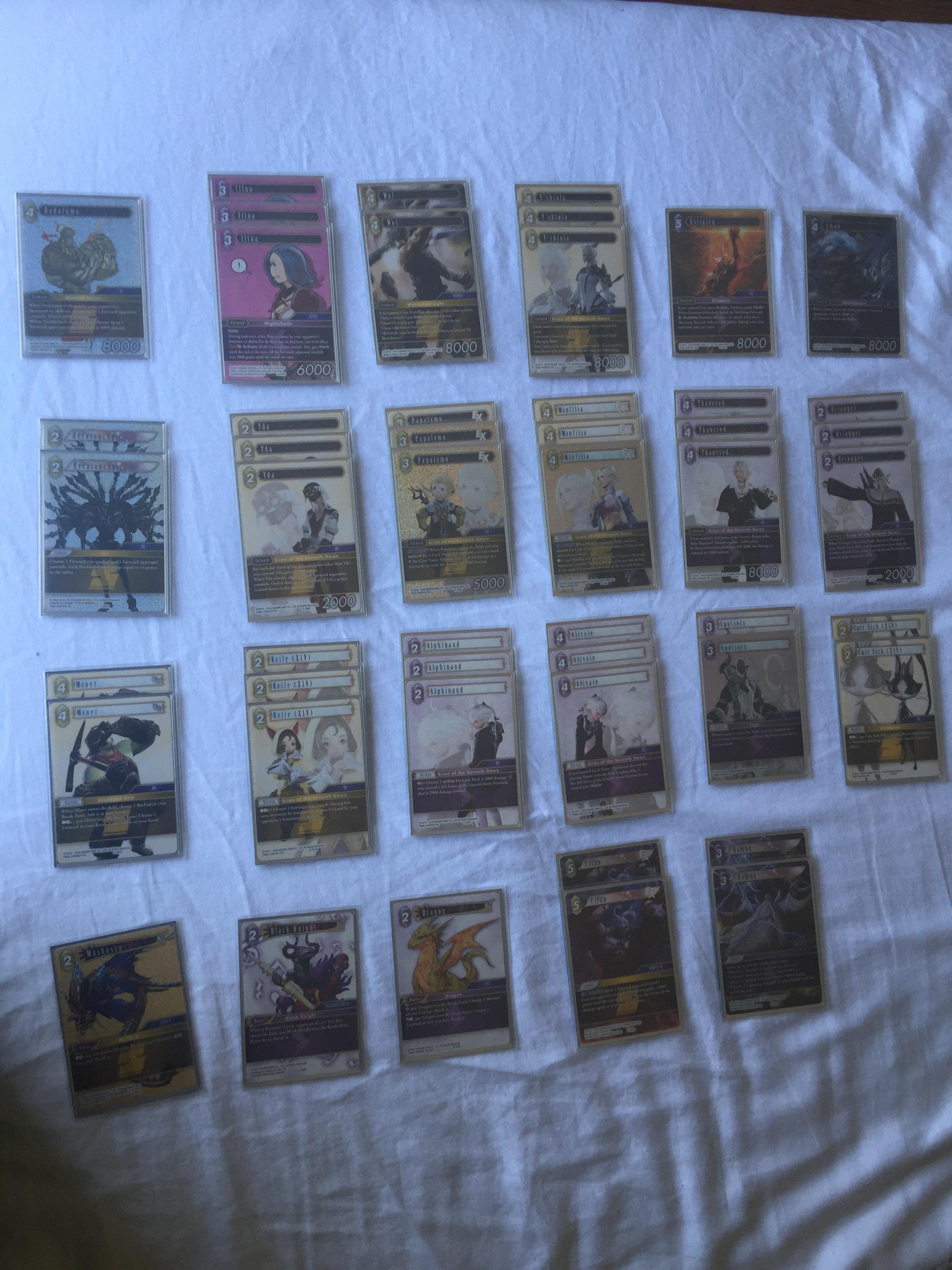 Scions of the Seventh Dawn Deck for the Final Fantasy Trading Card Game