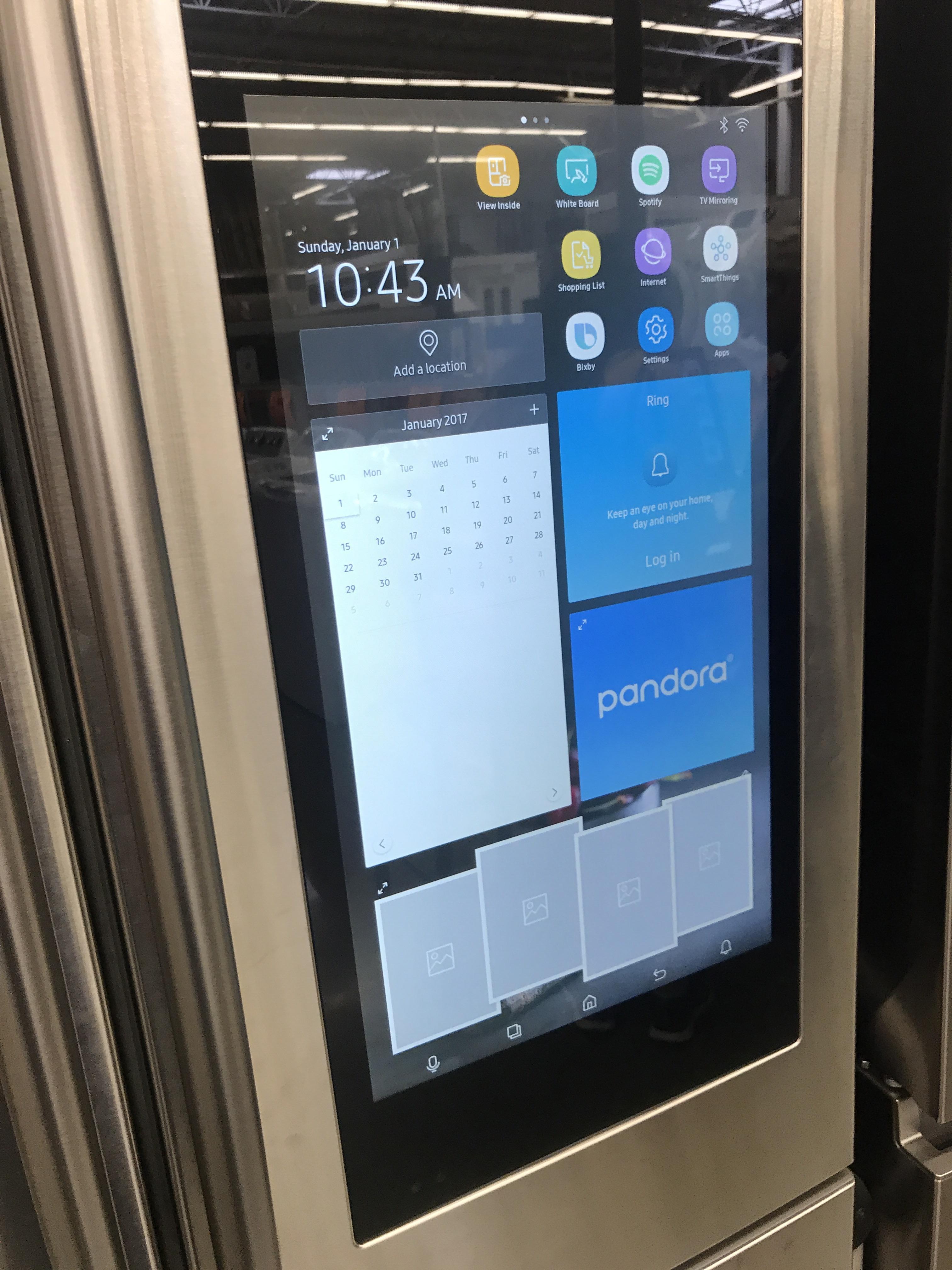 A fridge which runs android r/ofcoursethatsathing