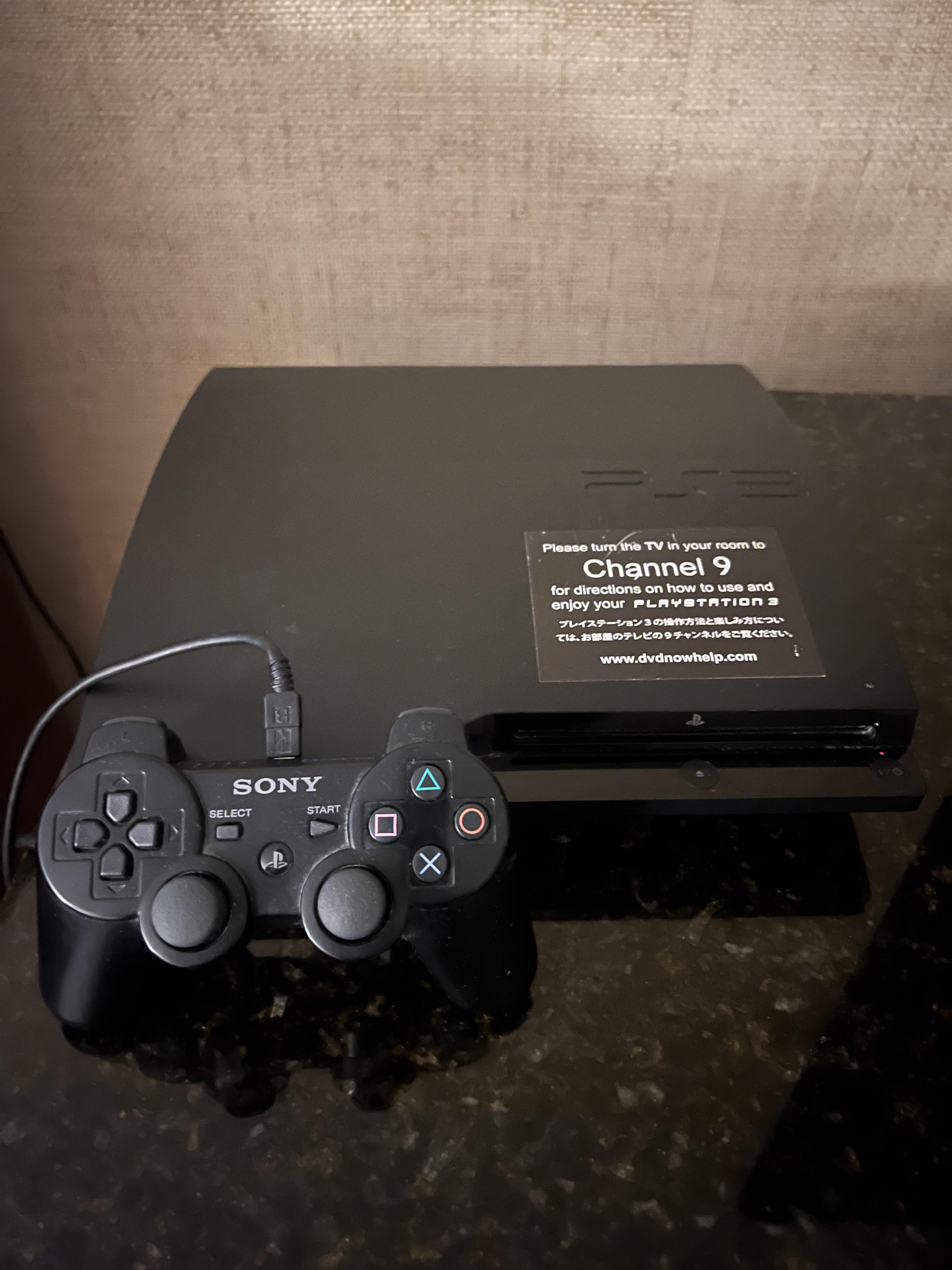 The PS3 that is at my hotel in Hawaii r/PS3