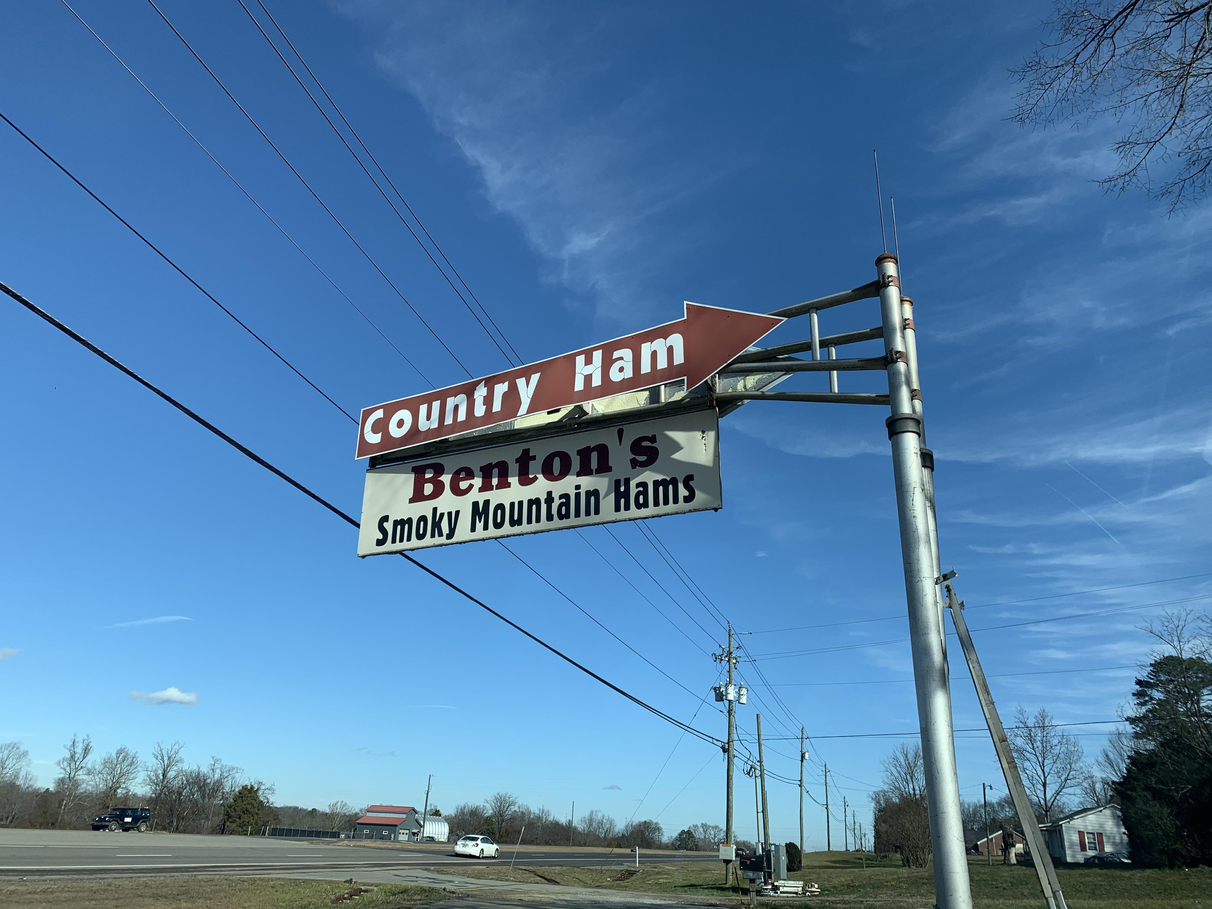 Made the trip to Benton’s (Madisonville, TN) today. I’m lucky that it’s