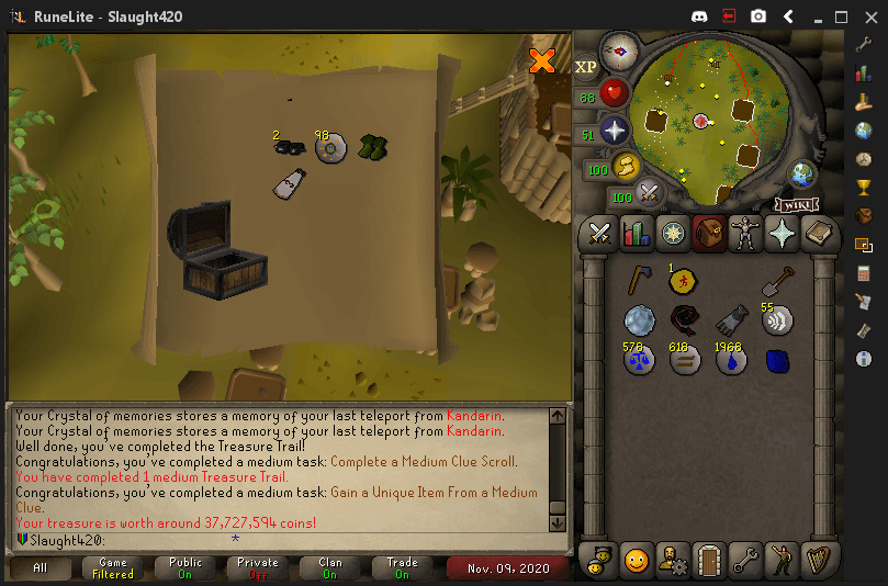 (TB) 1KC ranger boots, 2x spiked manacles, god cloak r/2007scape