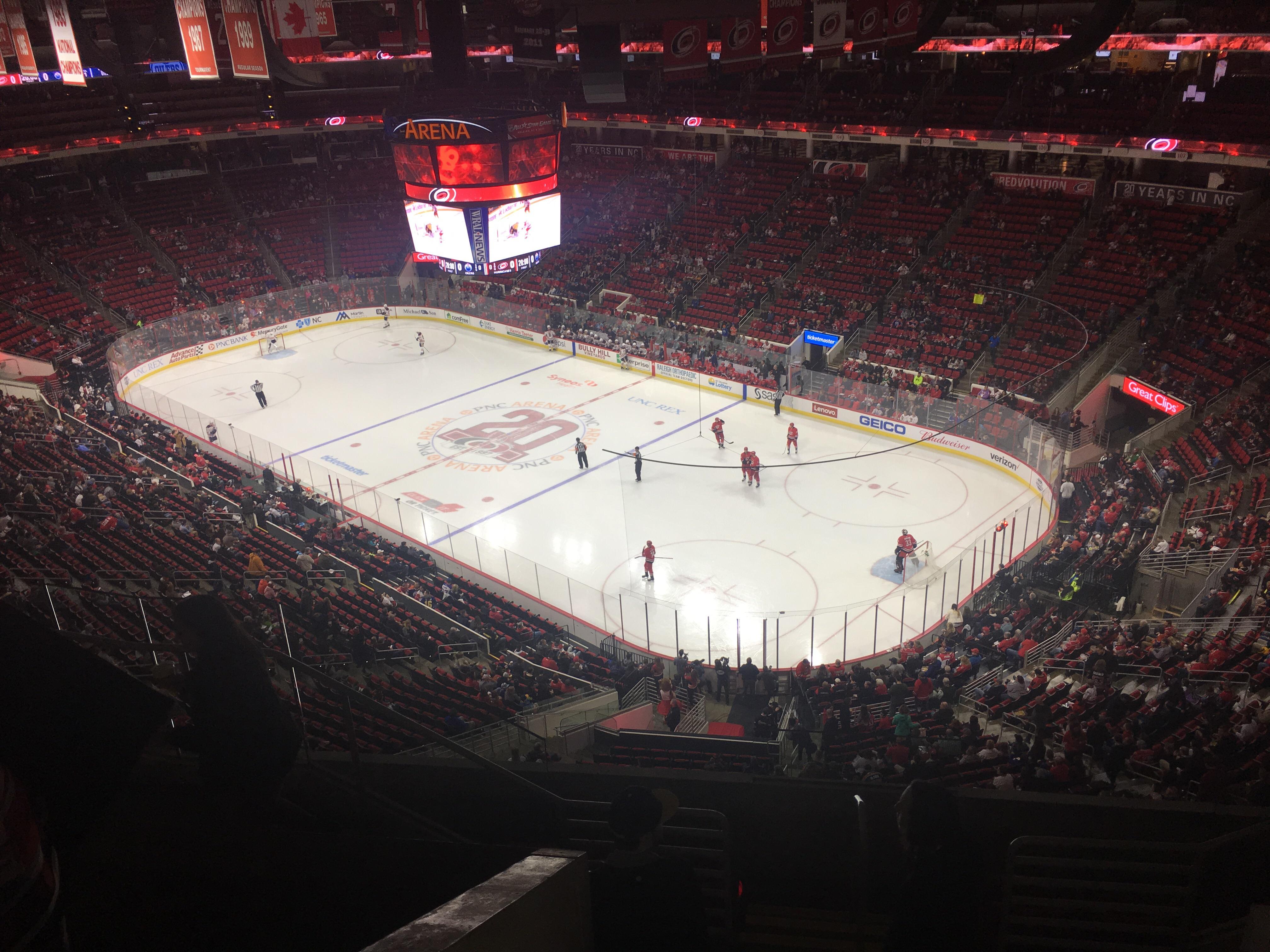 First hockey game, Go Canes! r/canes