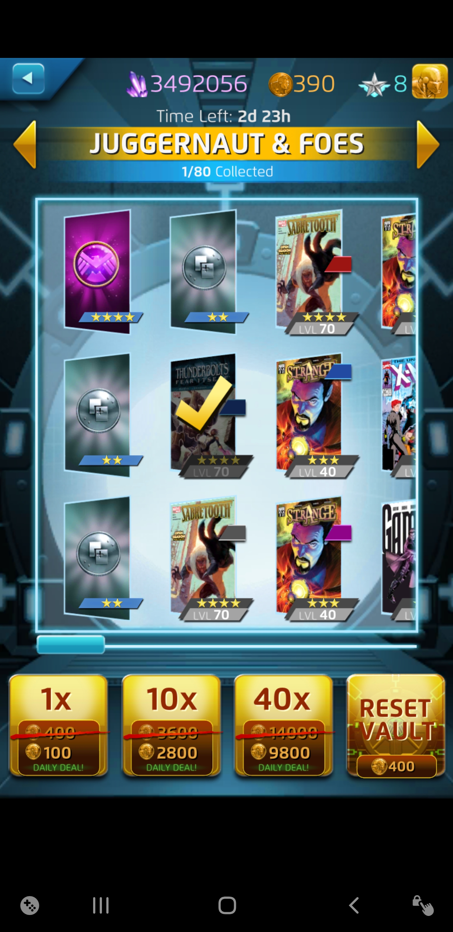 Batting 1000! r/MarvelPuzzleQuest