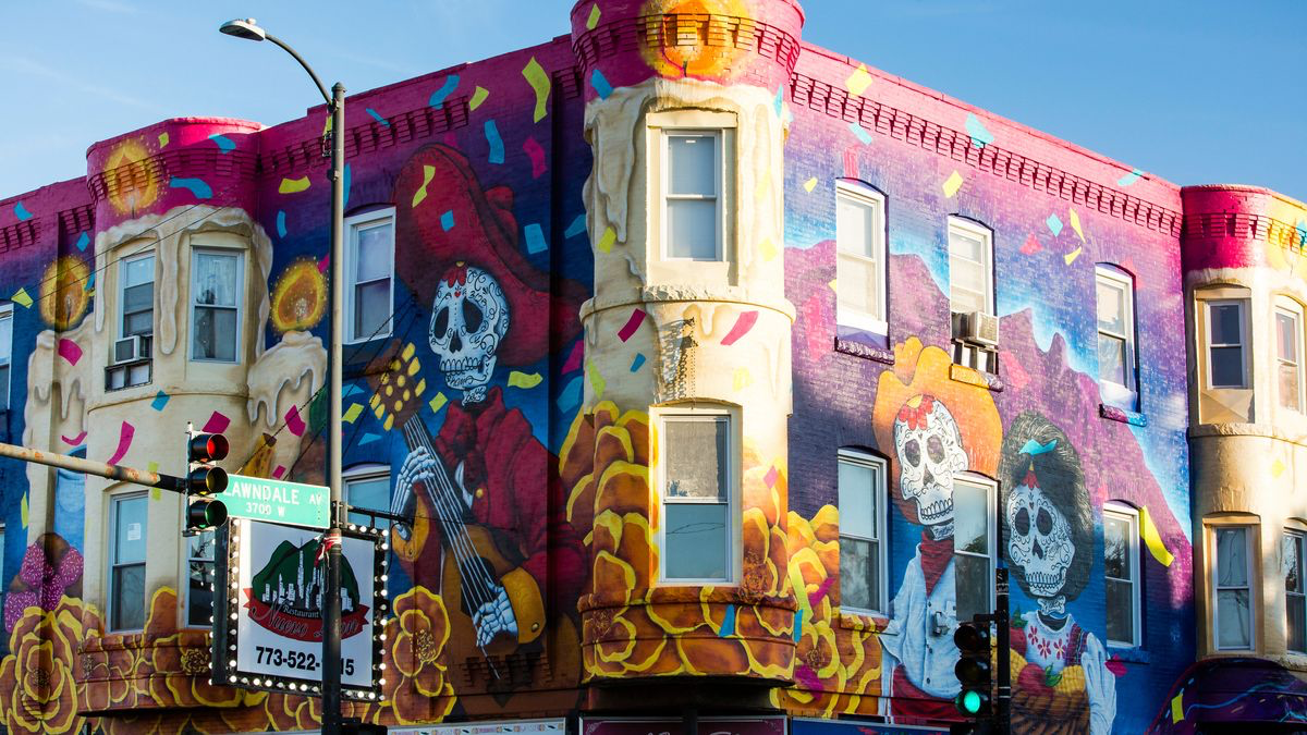 Can we talk about the new mural that was put up in Little Village. r