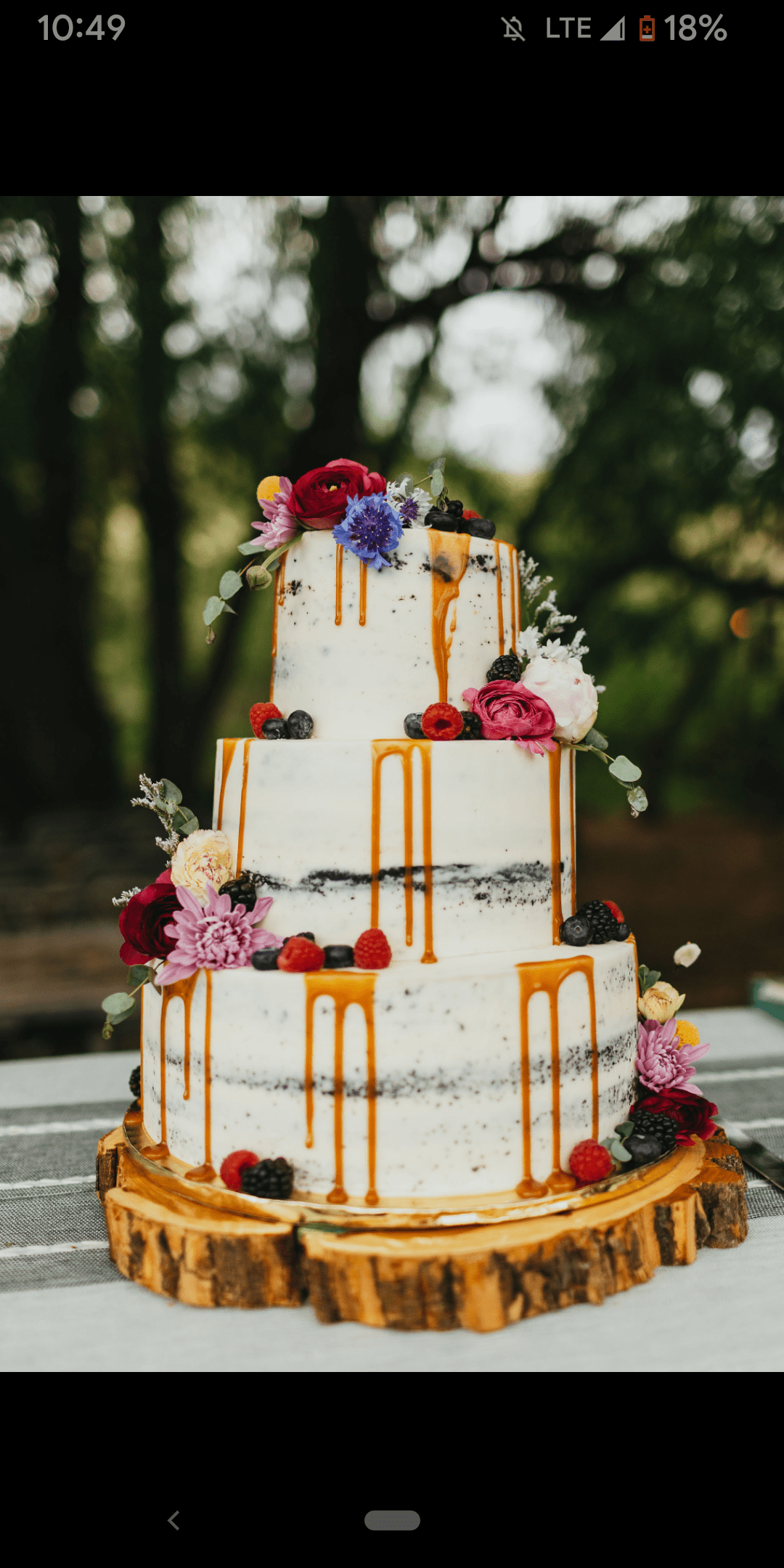 This is one of my favorite wedding cakes that I've ever made