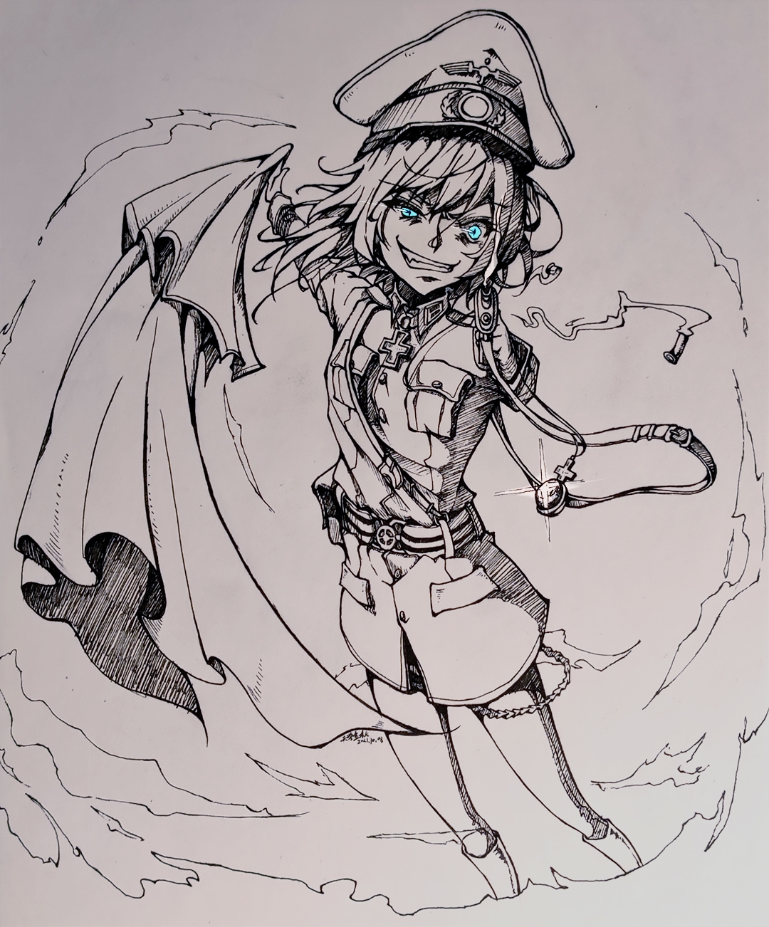 "And the flowers are still standing!" [Pixiv lists 天学金秋] r/YoujoSenki