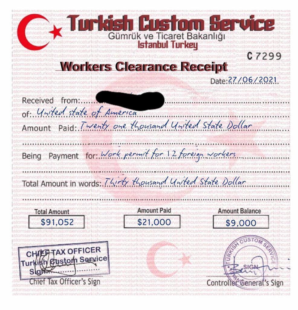 I wanted to know if anyone could confirm if this is what a Turkish