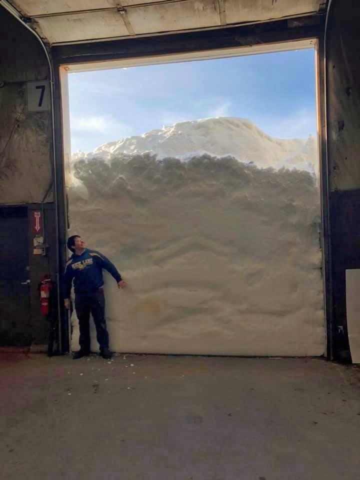 Duluth MN after a recent snowfall (picture from local news). r