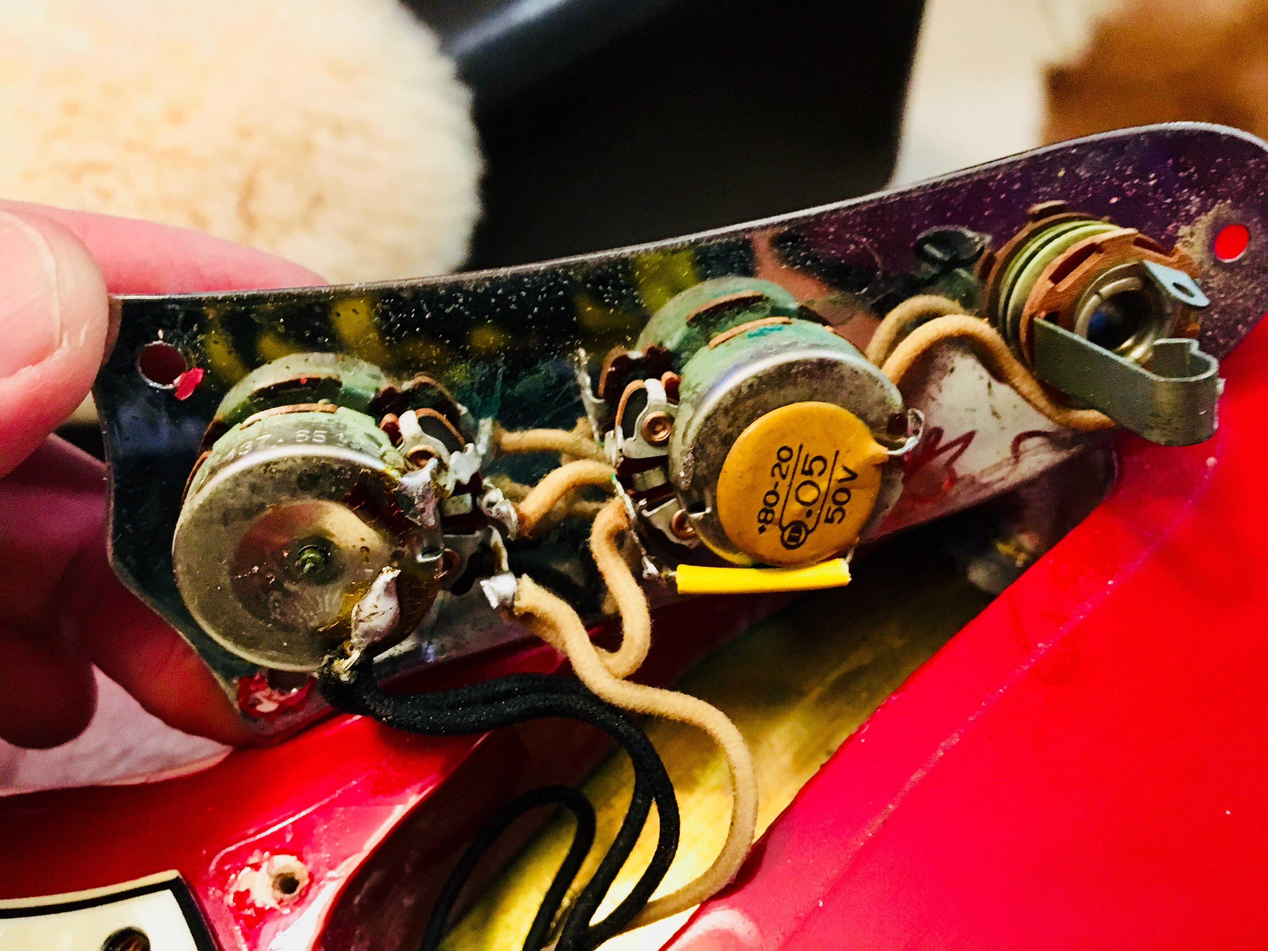 Potentiometer codes, pricing the mystery r/guitars