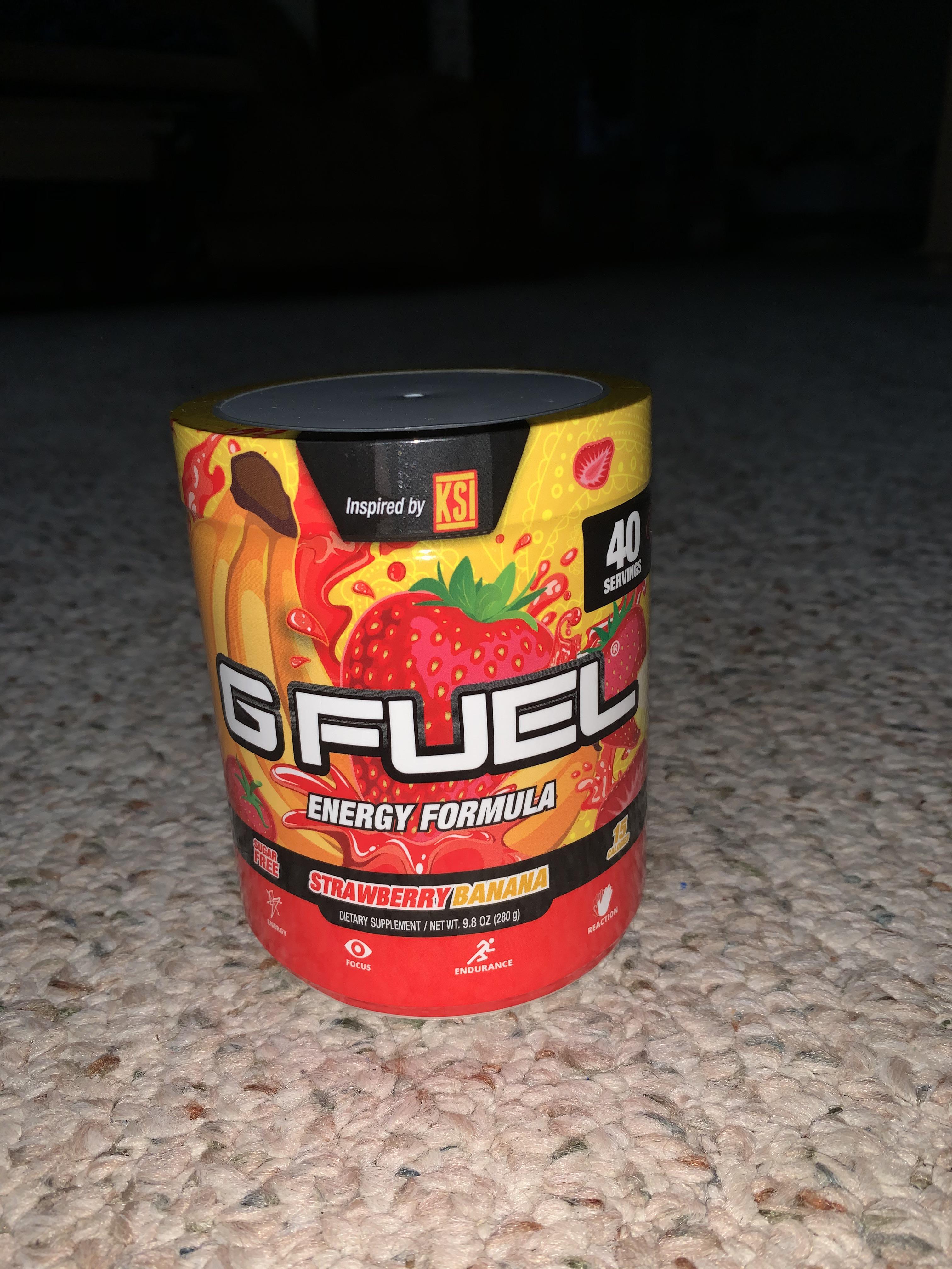 Just got the amazing KSI flavor!! r/GFUEL