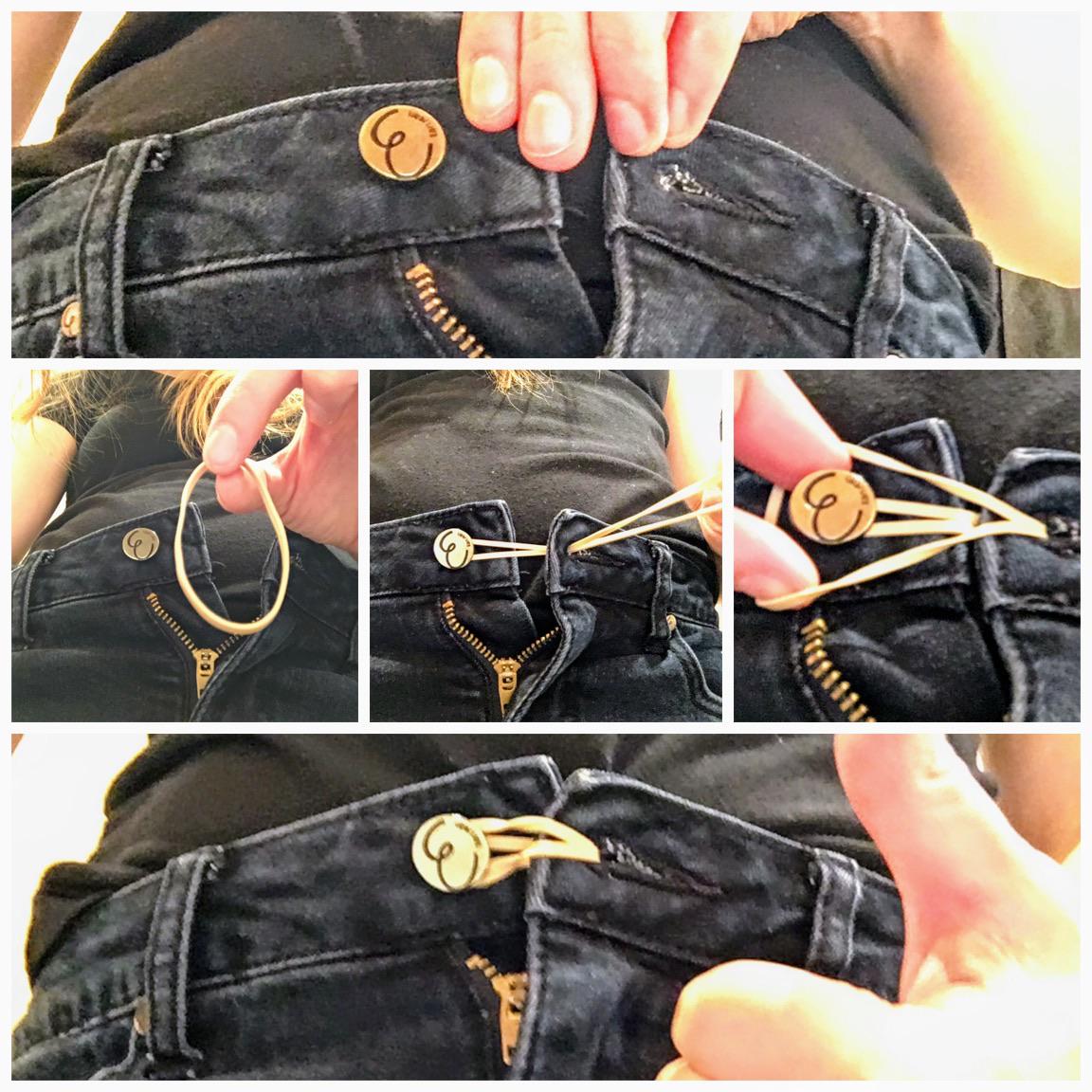 Went to OB. Couldn’t button my pants. OB showed me this cool hack. Here