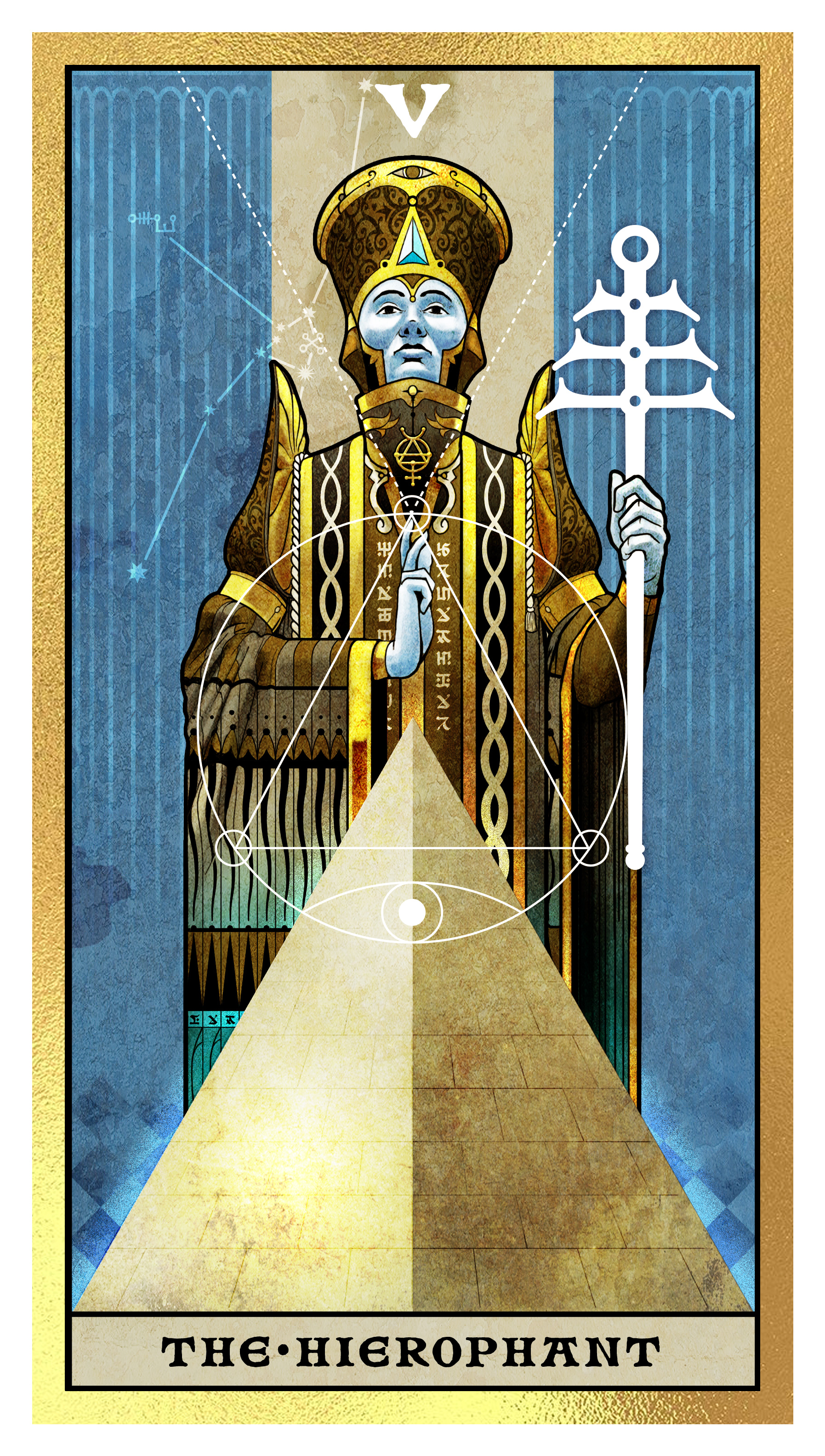 V The Hierophant (Keymaster Tarot) tarot