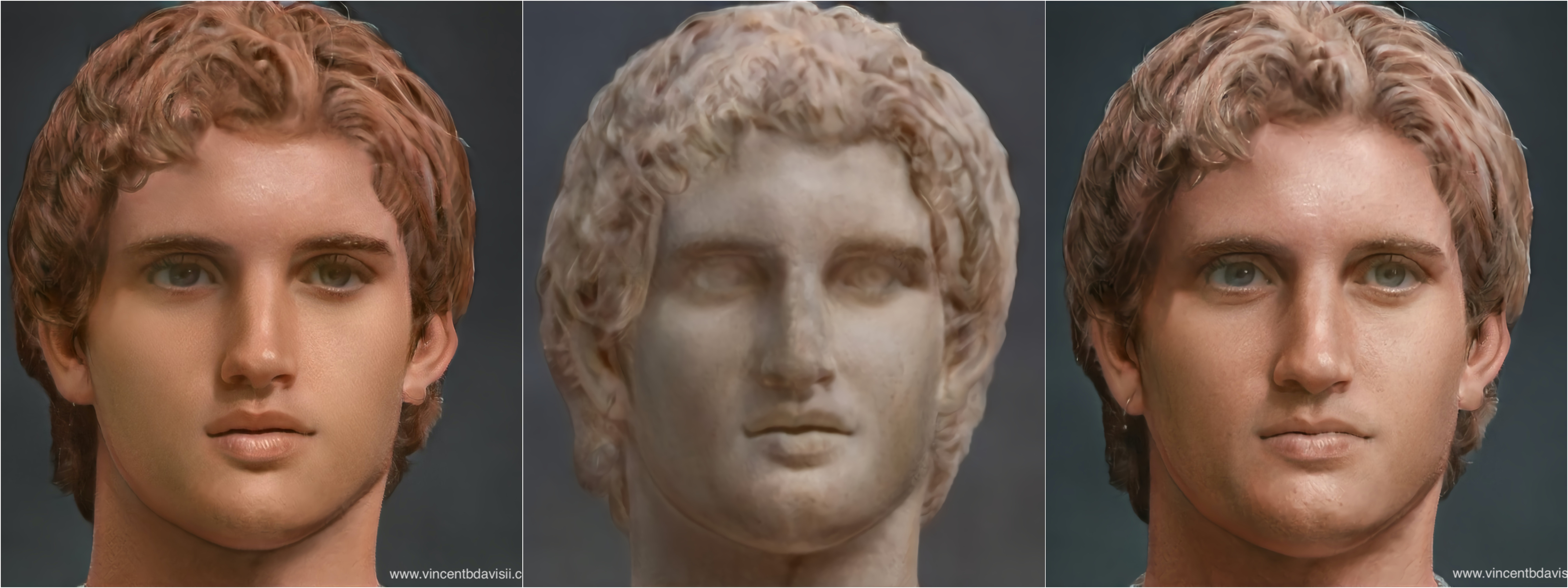 Alexander the Great as a young prince and a young king r
