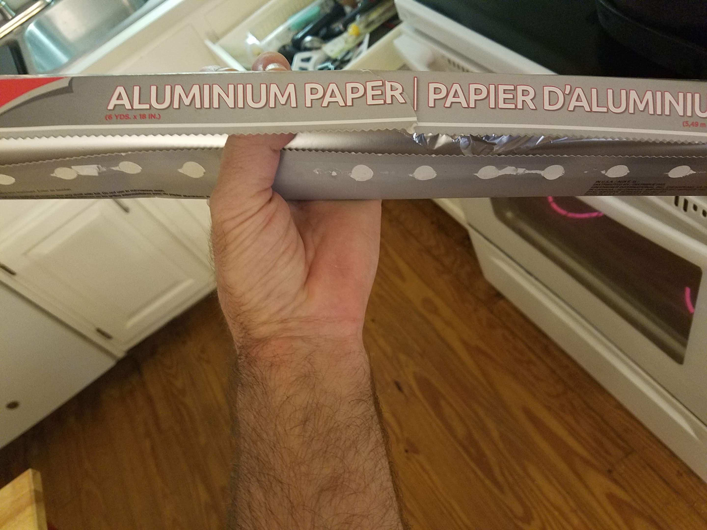 This aluminum foil is called aluminum paper. r/mildlyinteresting