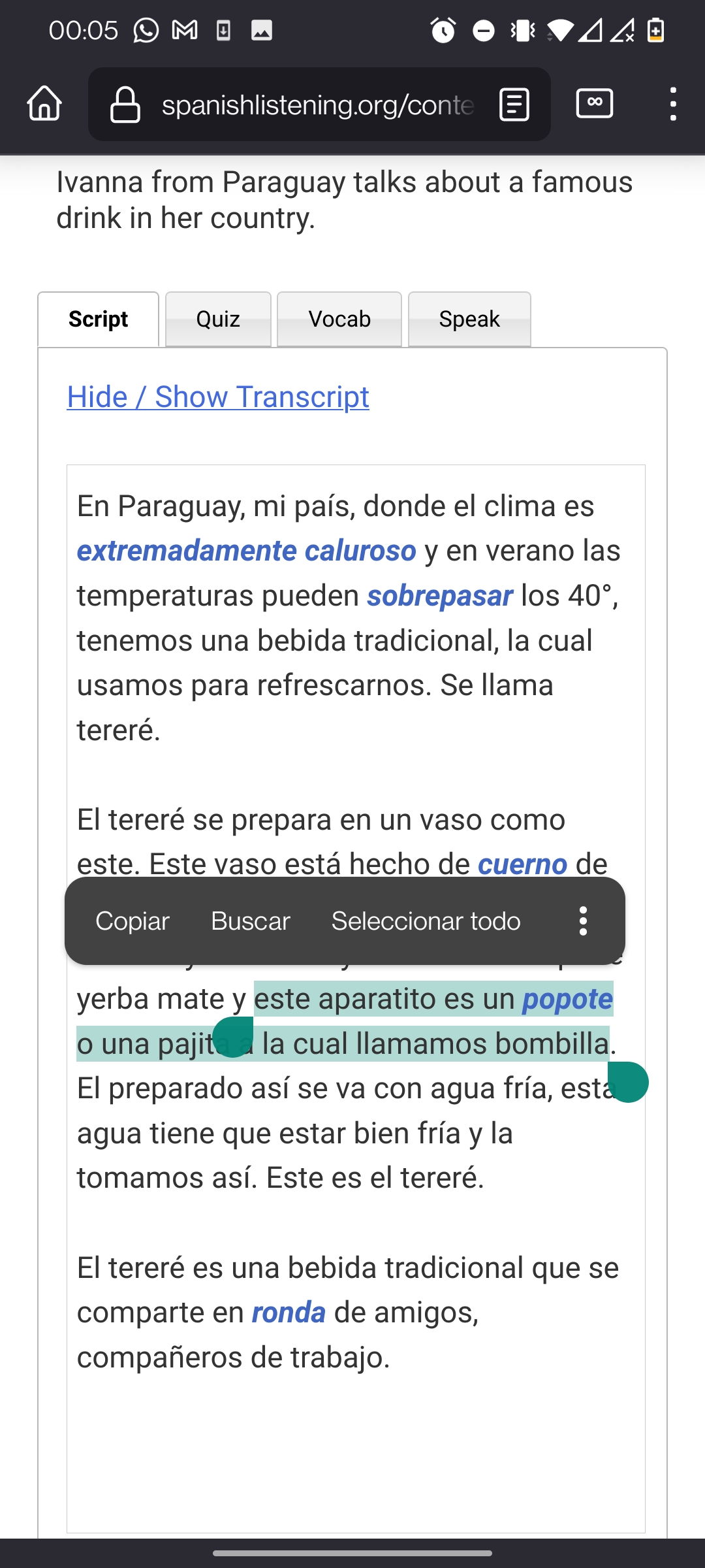 out of interest, how would you translate this in English? "a straw or a