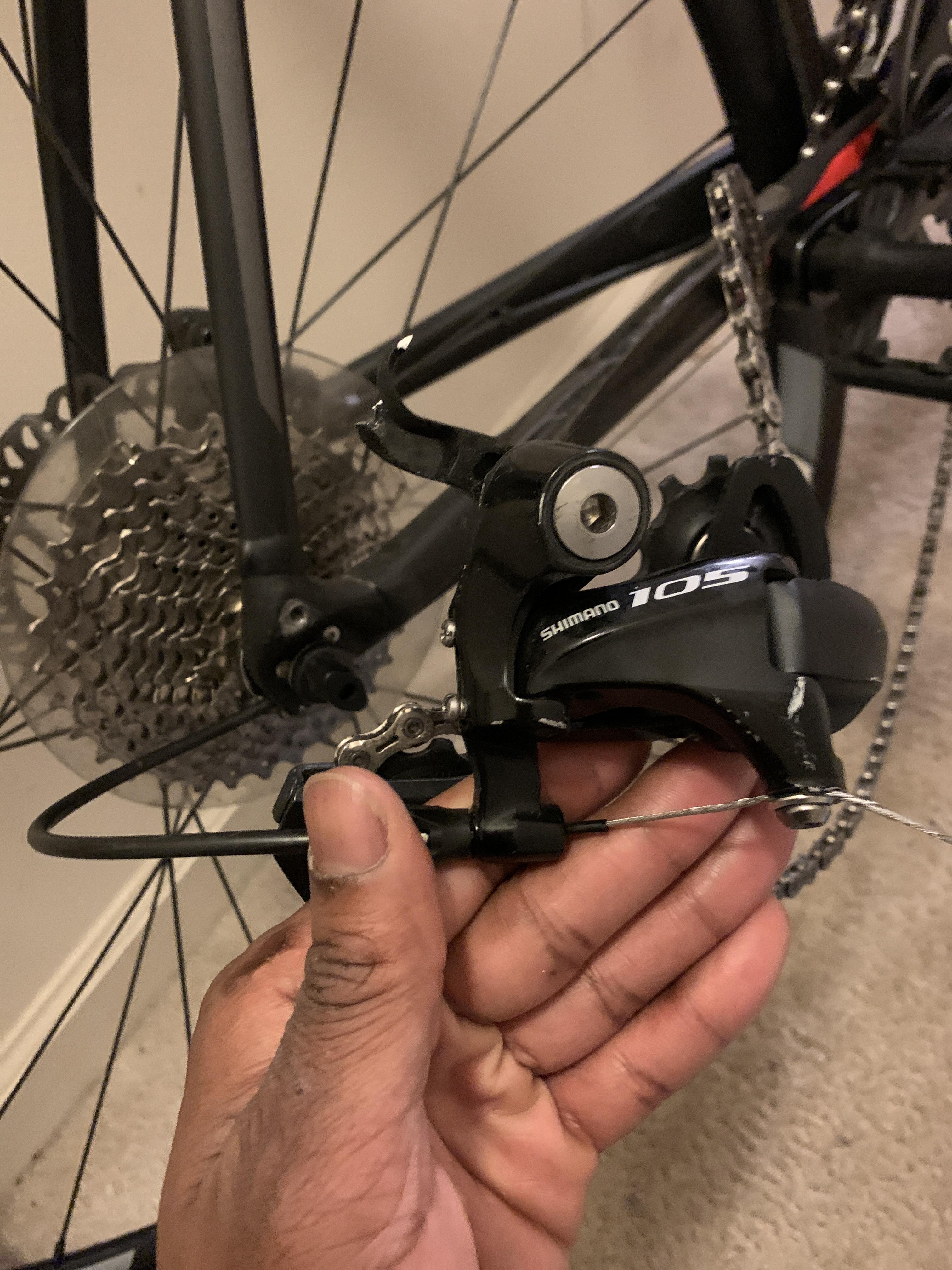 Rear derailleur attachment replacement r/bikewrench