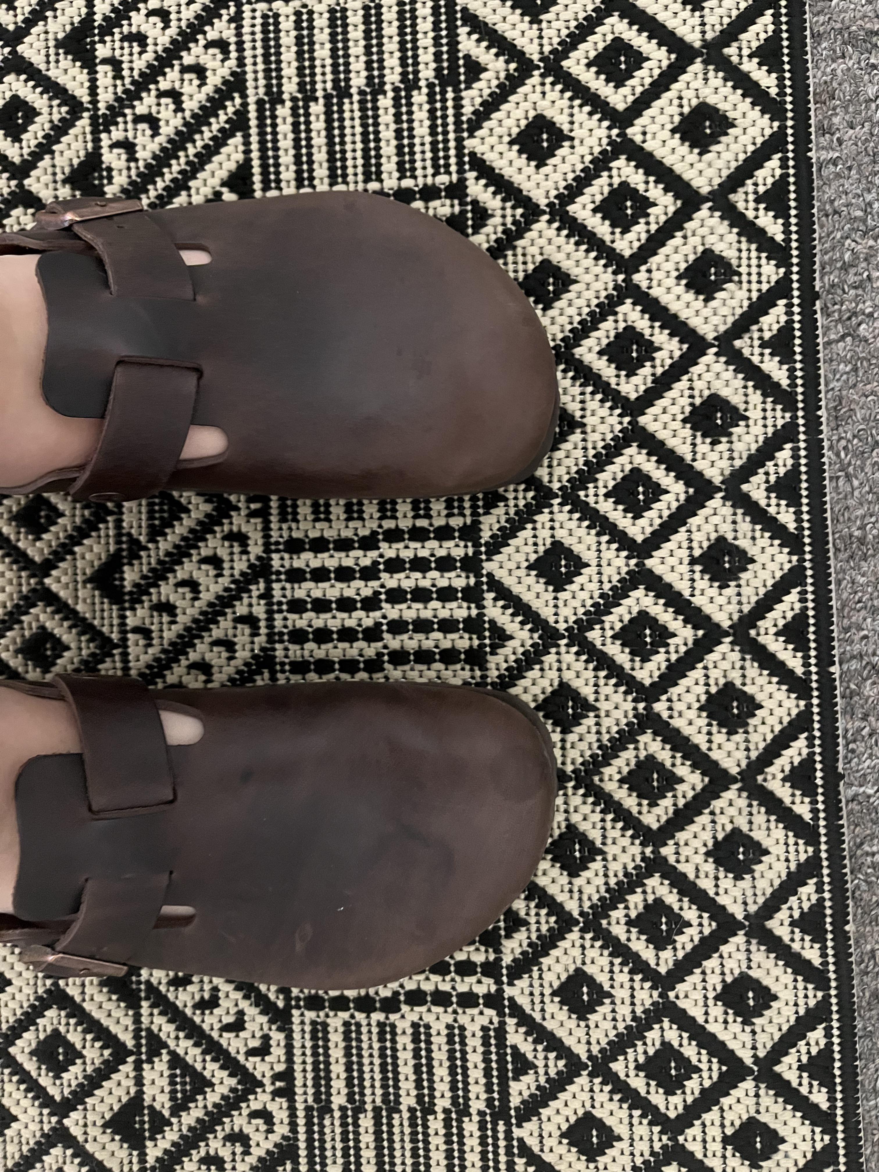 Rubbing alcohol droplet on oiled leather Bostons. Any recs on how to