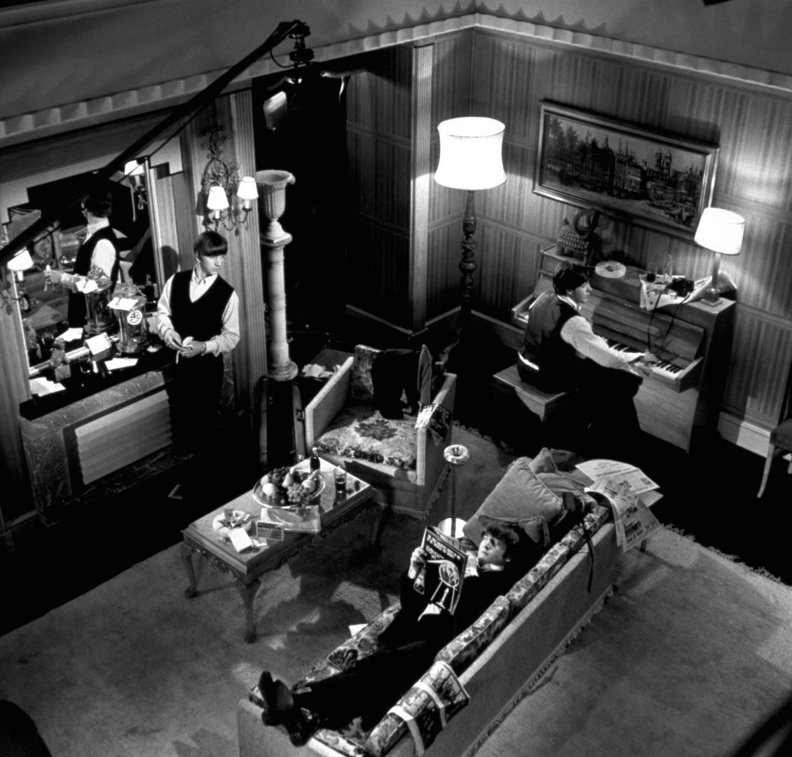 Today in 1964 The Beatles filmed the hotel scenes for A