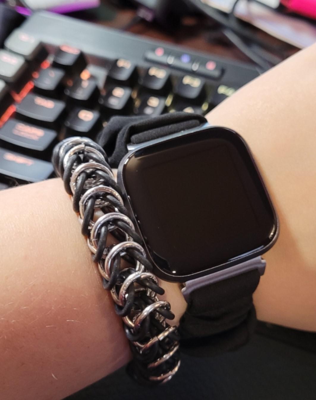 Why is aluminium chainmail so much more expensive than steel? maille