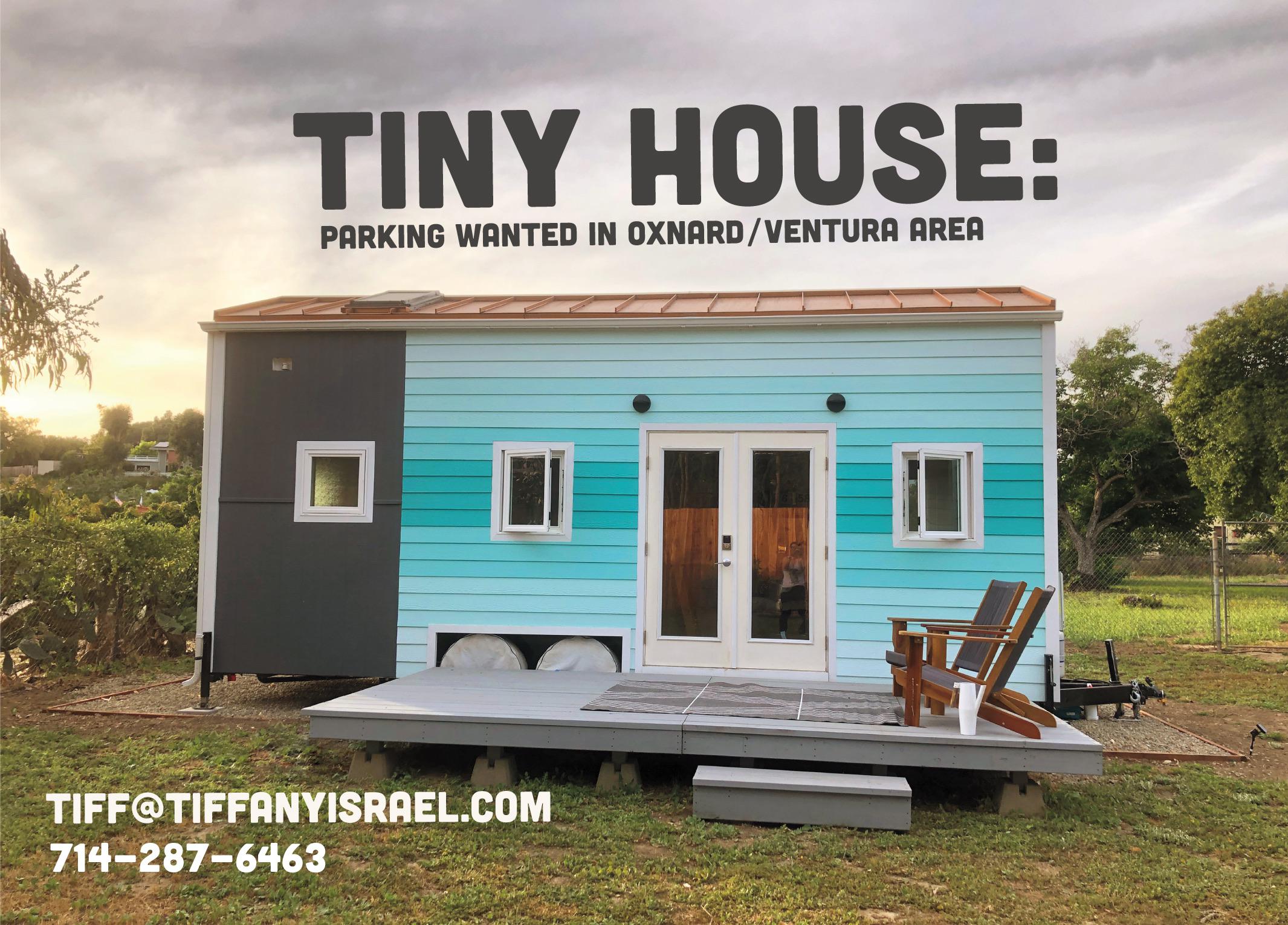 I’m looking to rent space in a big yard for my tiny house! r/Oxnard