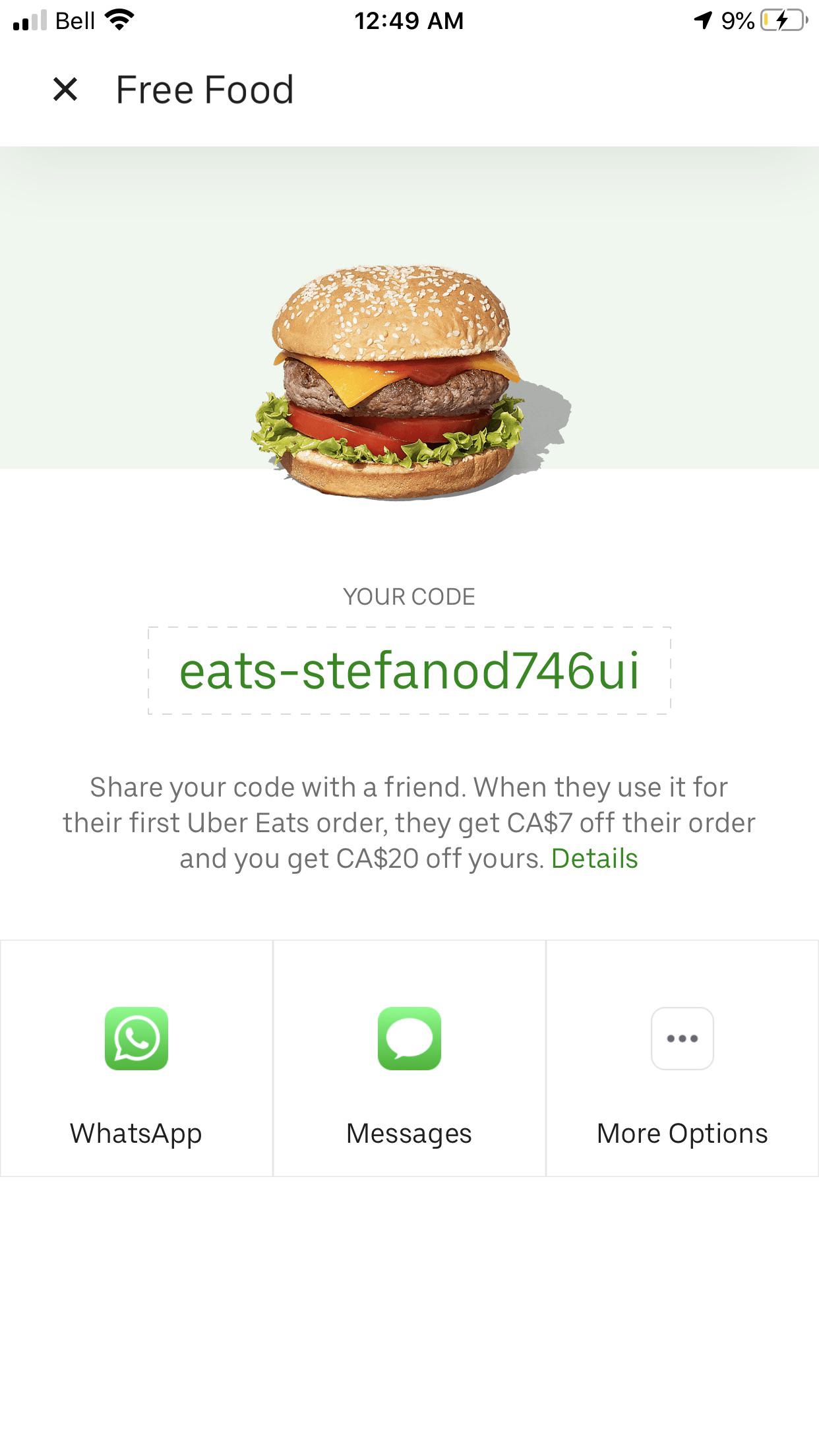 Burger King Uber Eats Promo Code Burger Poster