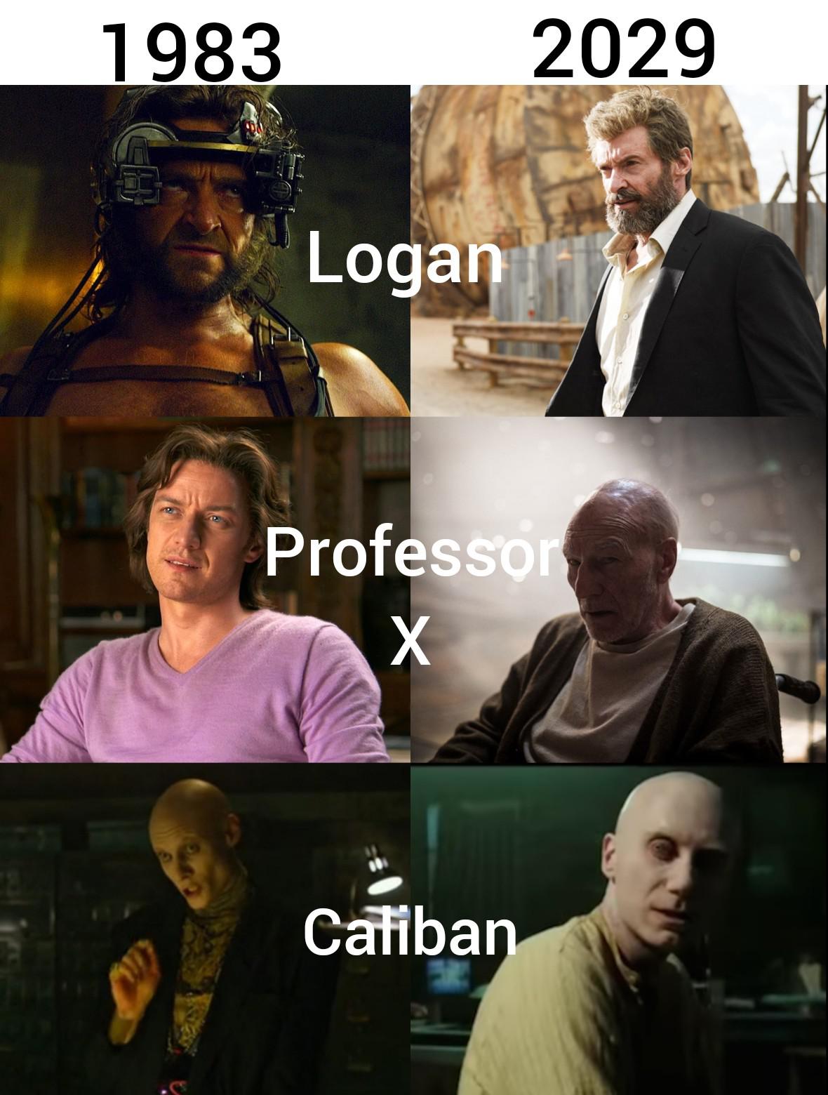 Caliban ages better than Logan r/Marvel