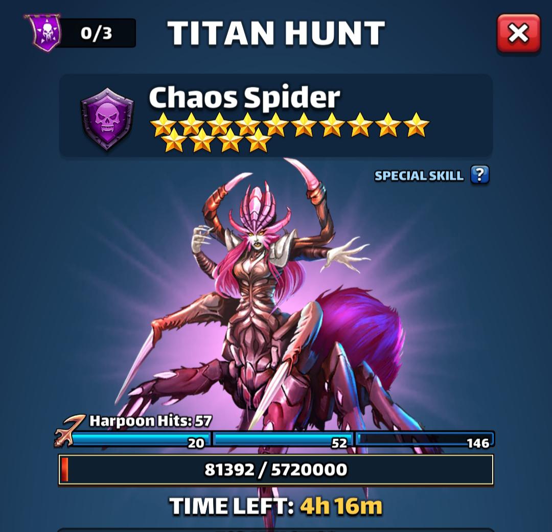 Does anybody ever reach Harpoon tier 3? Need 5 harpoons per player in a full ally and only 3