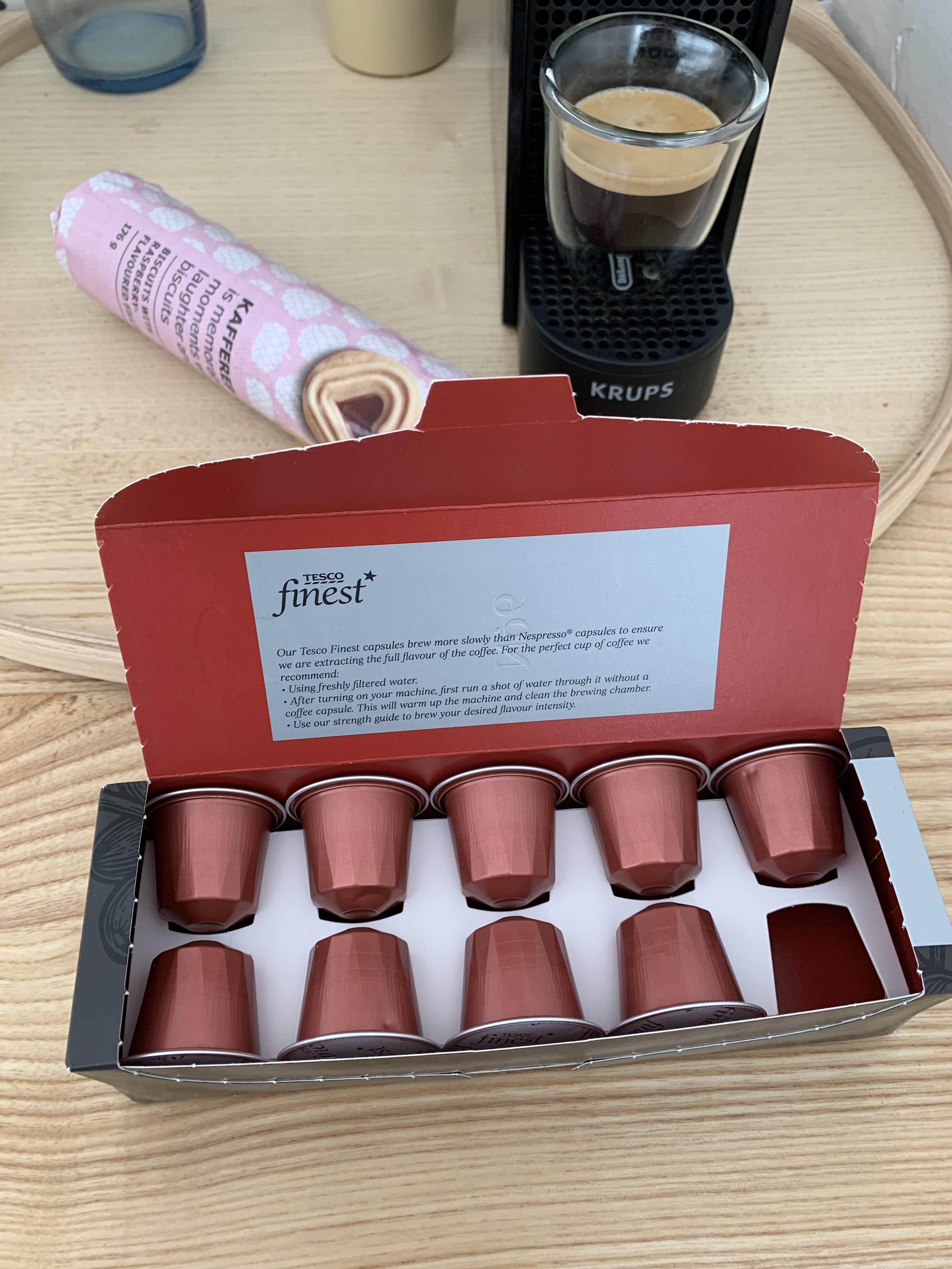 Tried Tesco Colombia supremo capsules and loved them! Very balanced