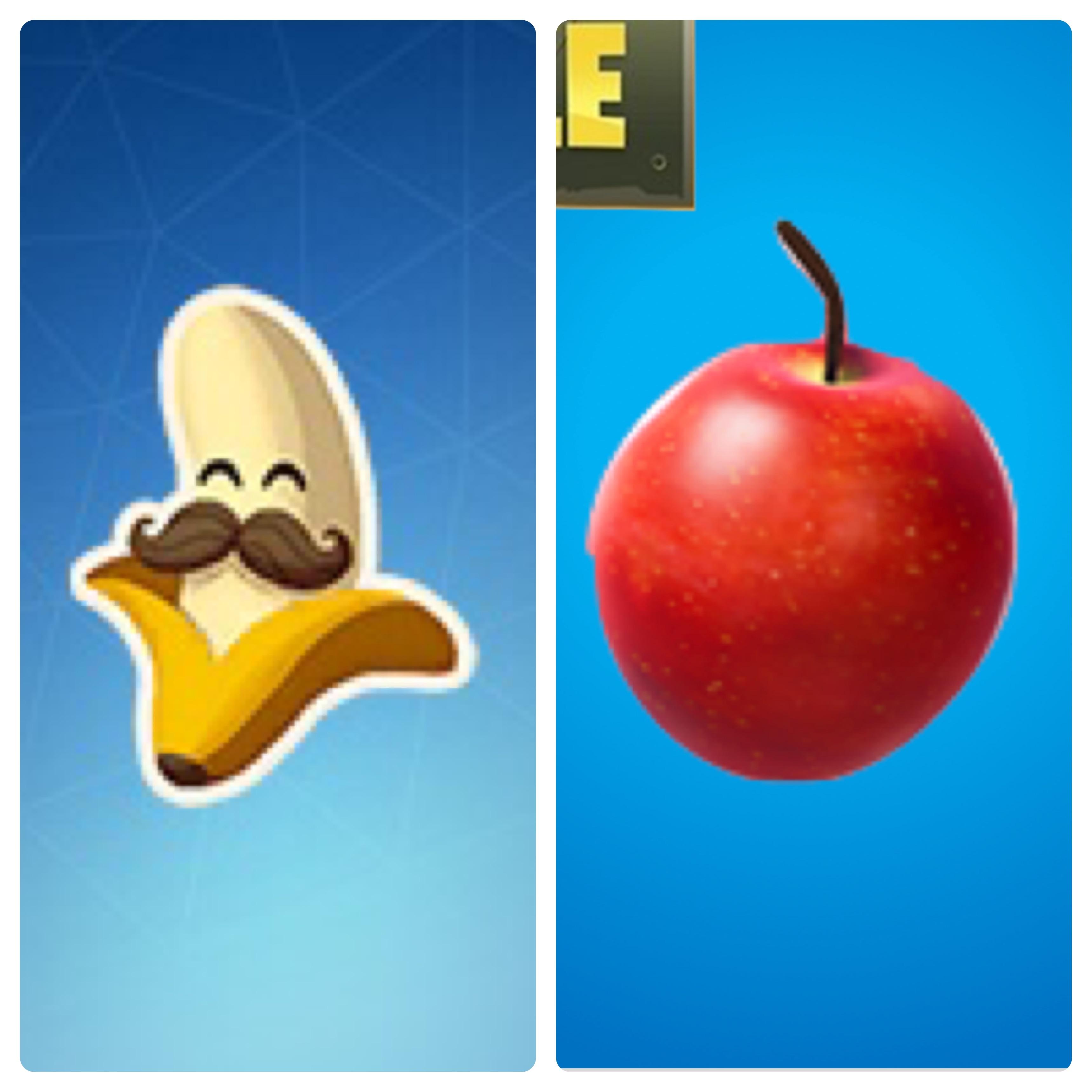 Bananas will replace Apples in Season 8 FortNiteBR