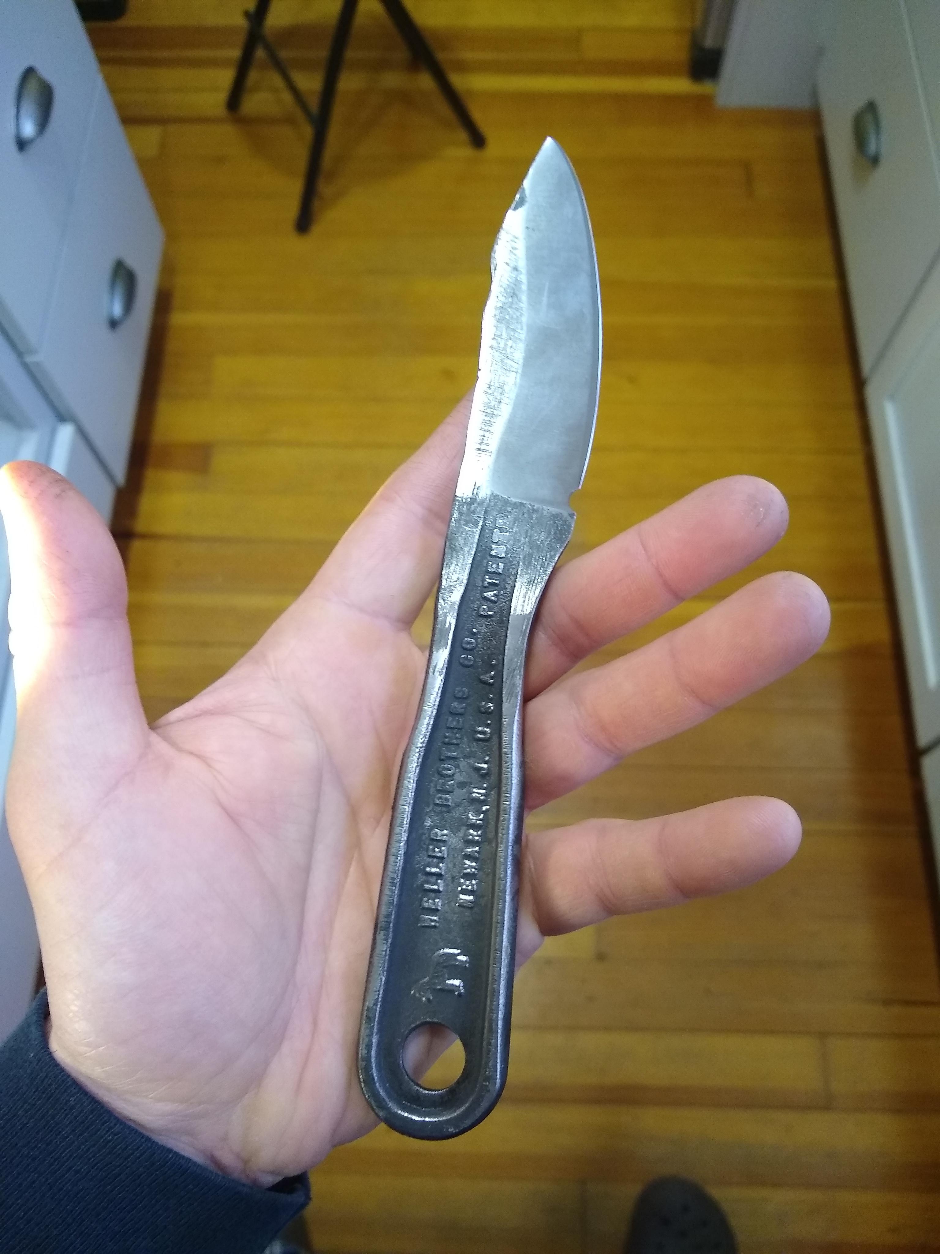 Latest wrench knife r/Bladesmith