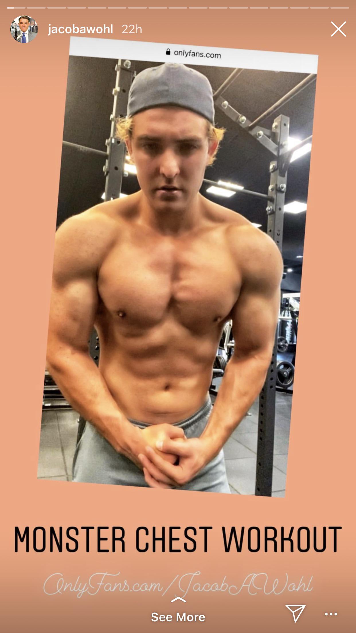 Good LORD please burn my eyes out. I just saw that Jacob Wohl has an