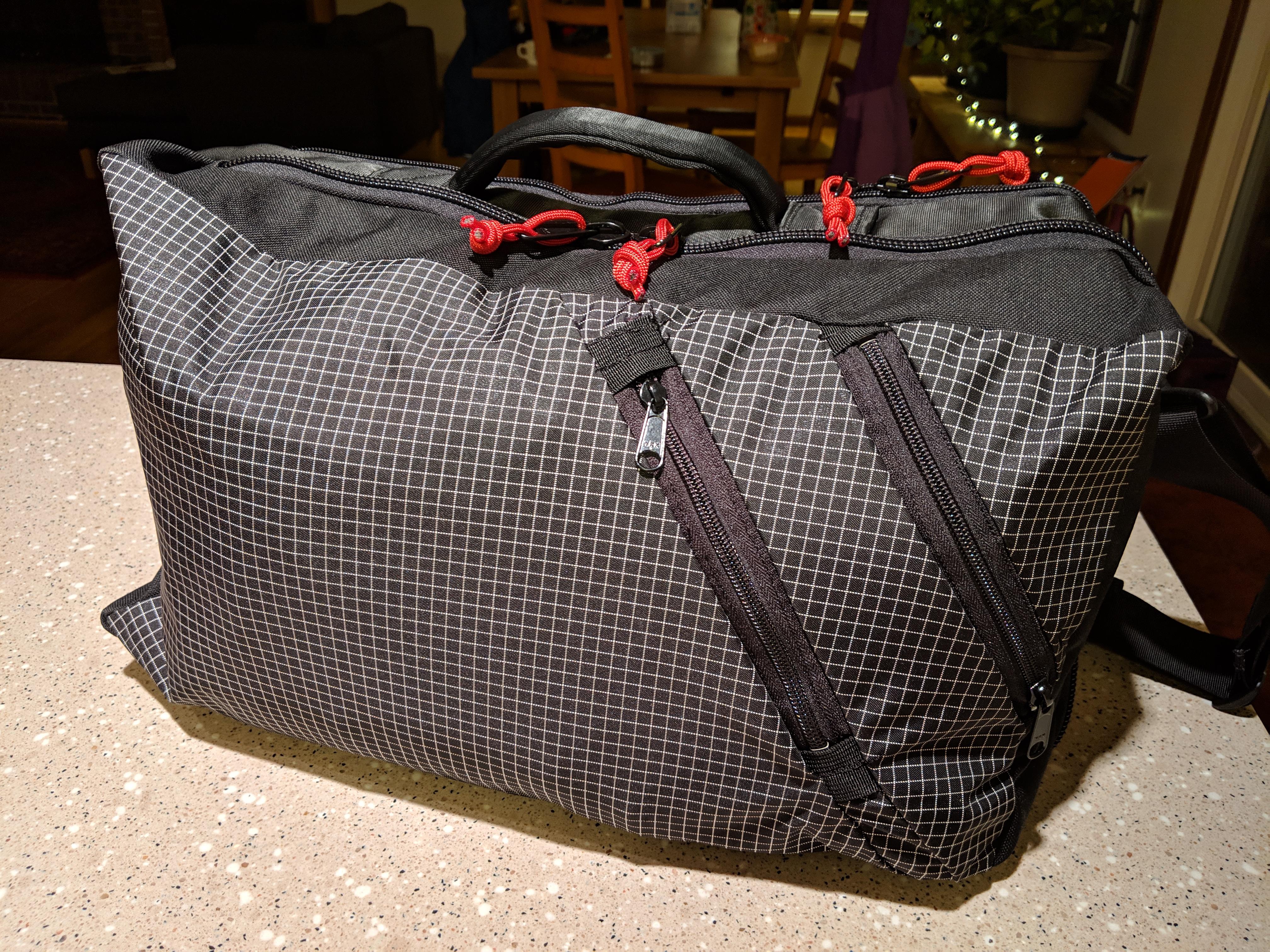 Laptop briefcase / messenger / backpack r/myog