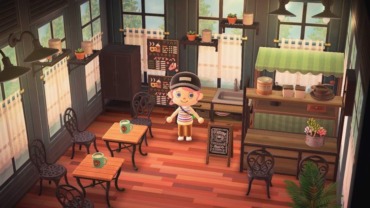 Finished my coffee shop ) r/AnimalCrossing
