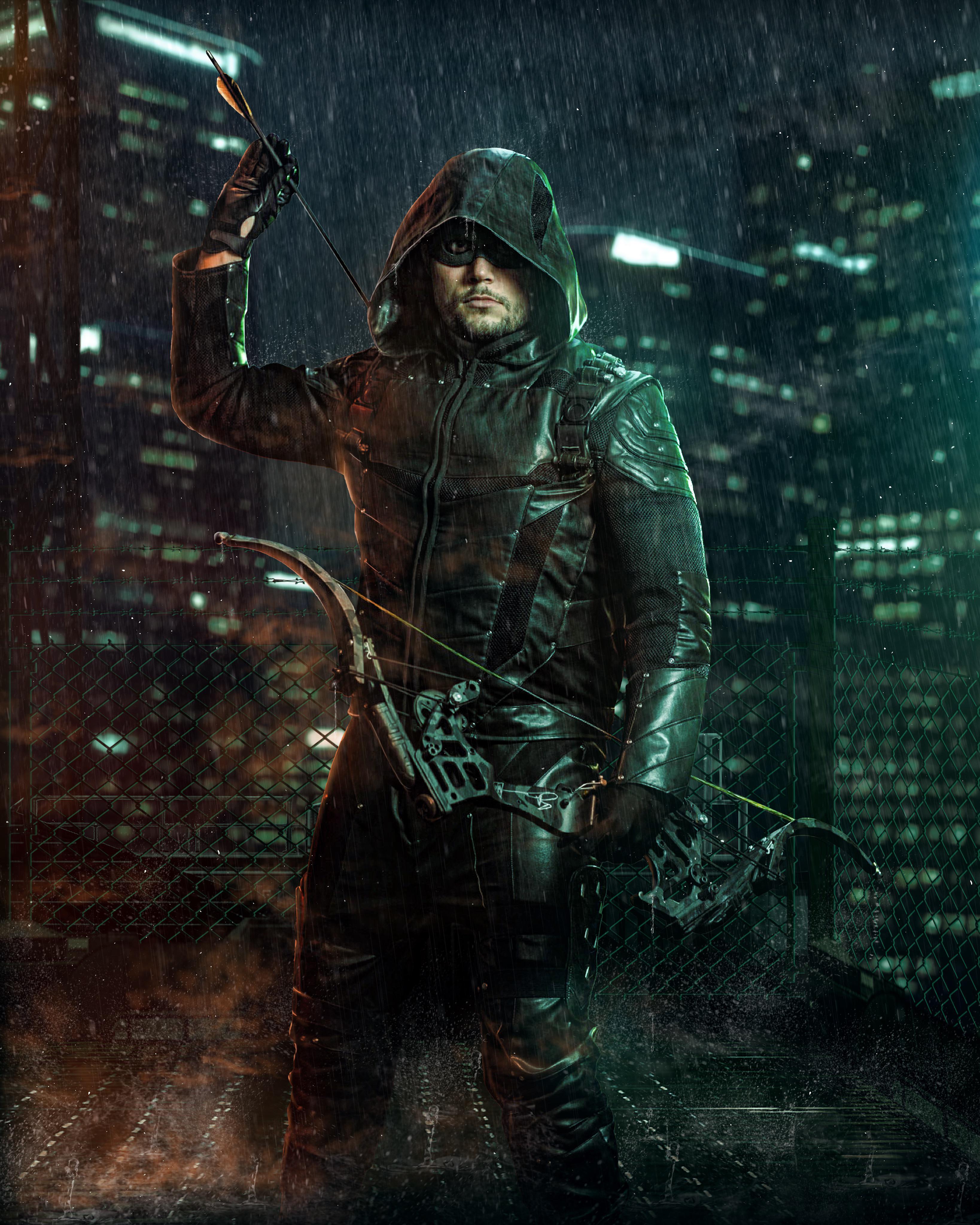Green Arrow Iphone 5 Wallpaper