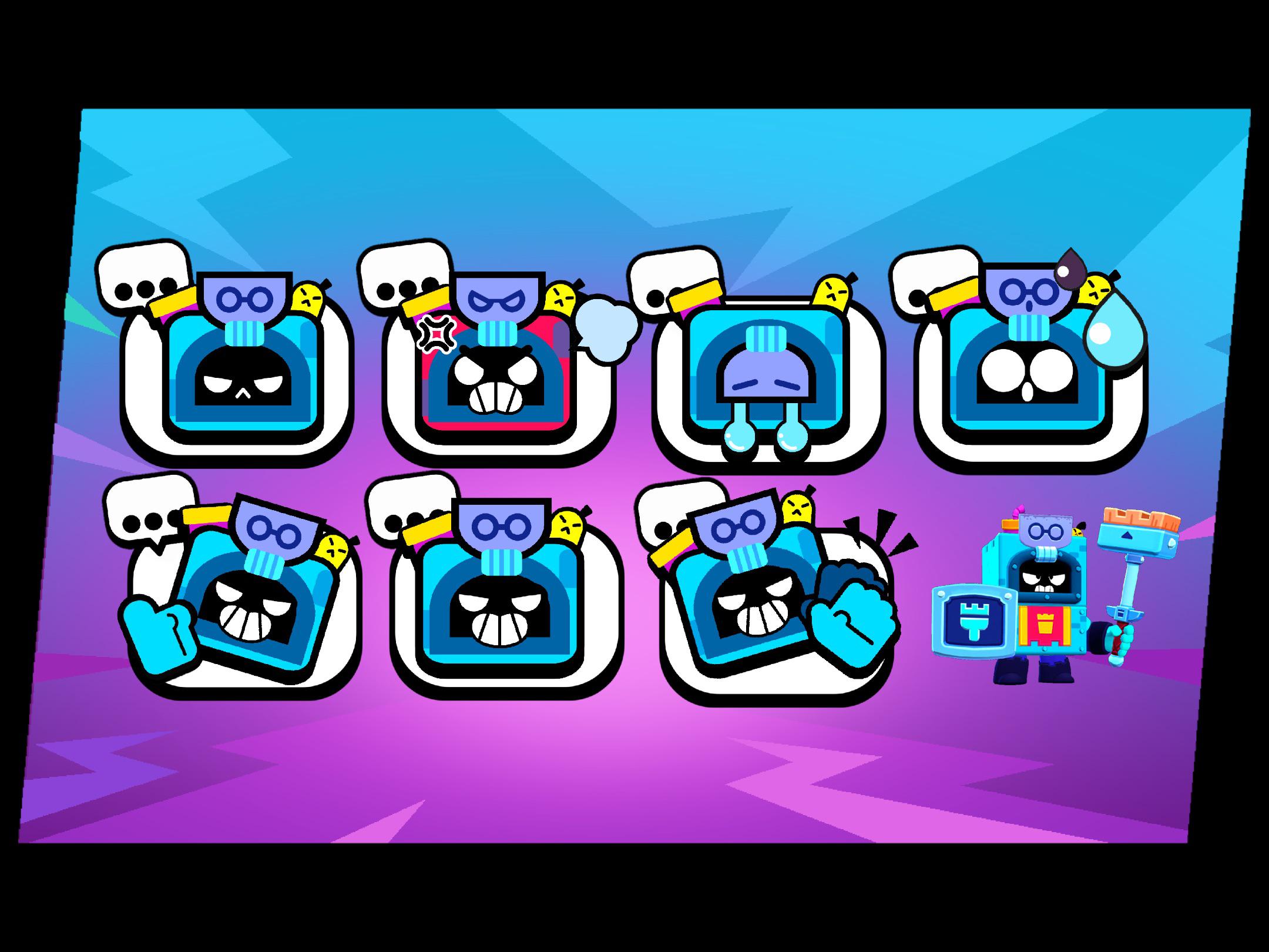 my attempt at making ash pins r/Brawlstars