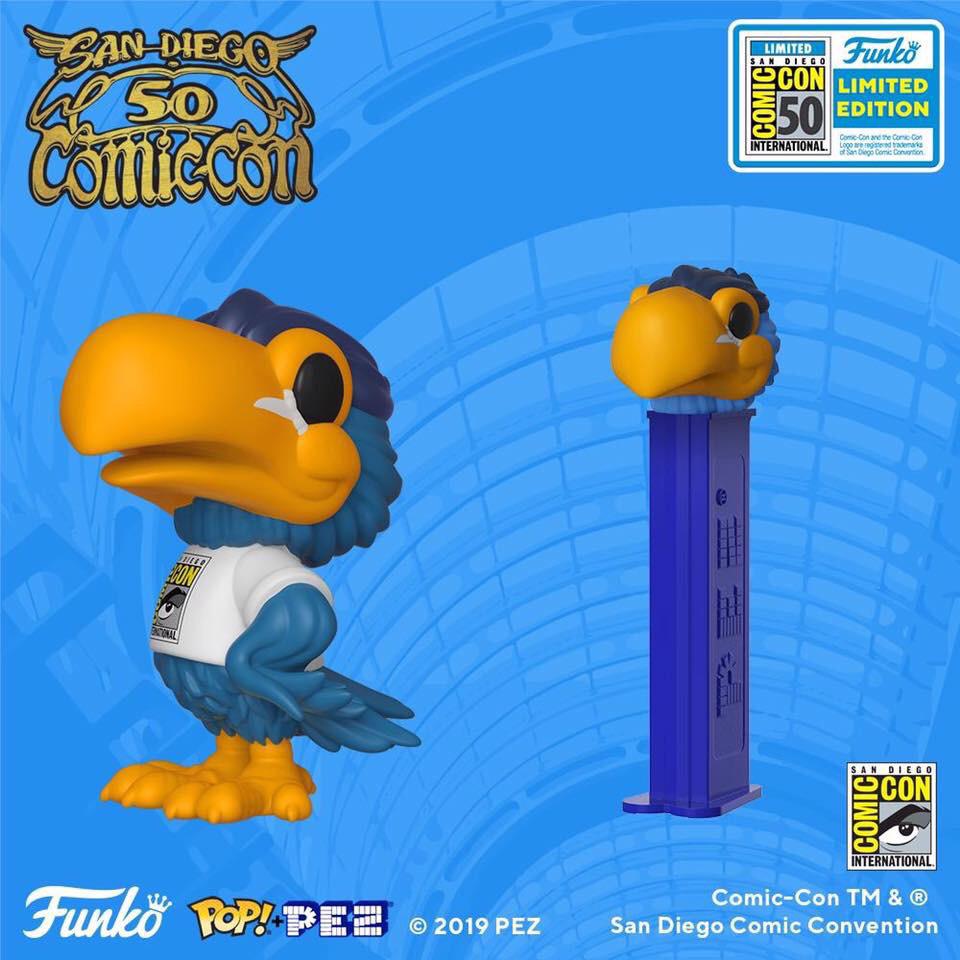 ‪SDCC Toucan Pop! and Pop! PEZ, will be available exclusively at SDCC