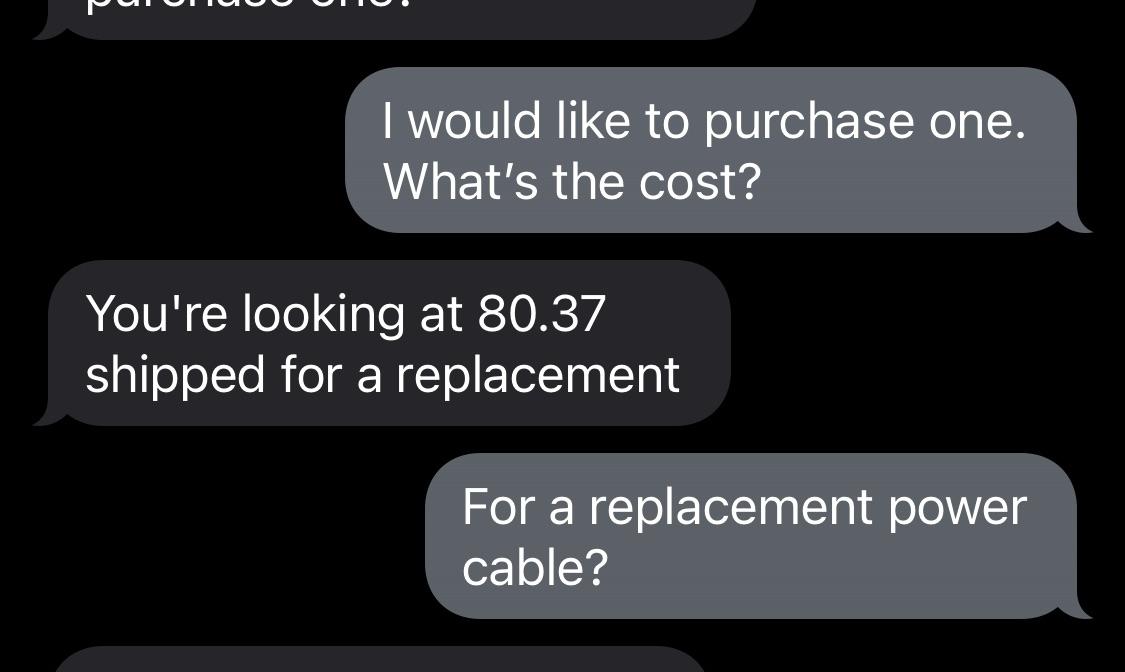 Don’t loose your Mac Studio power cable. r/mac