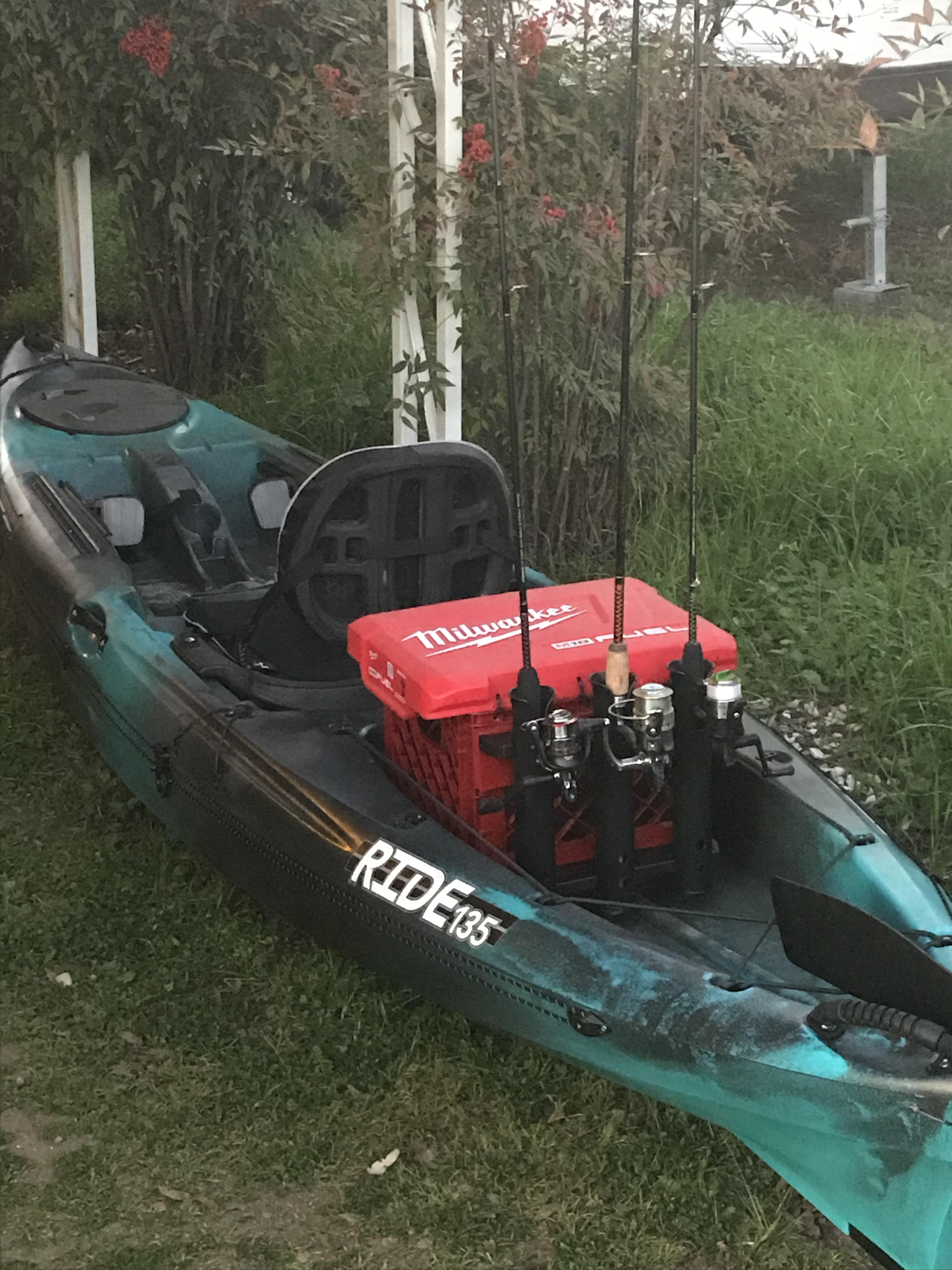 Check out my DIY crate. Can’t wait to try it out! r/kayakfishing