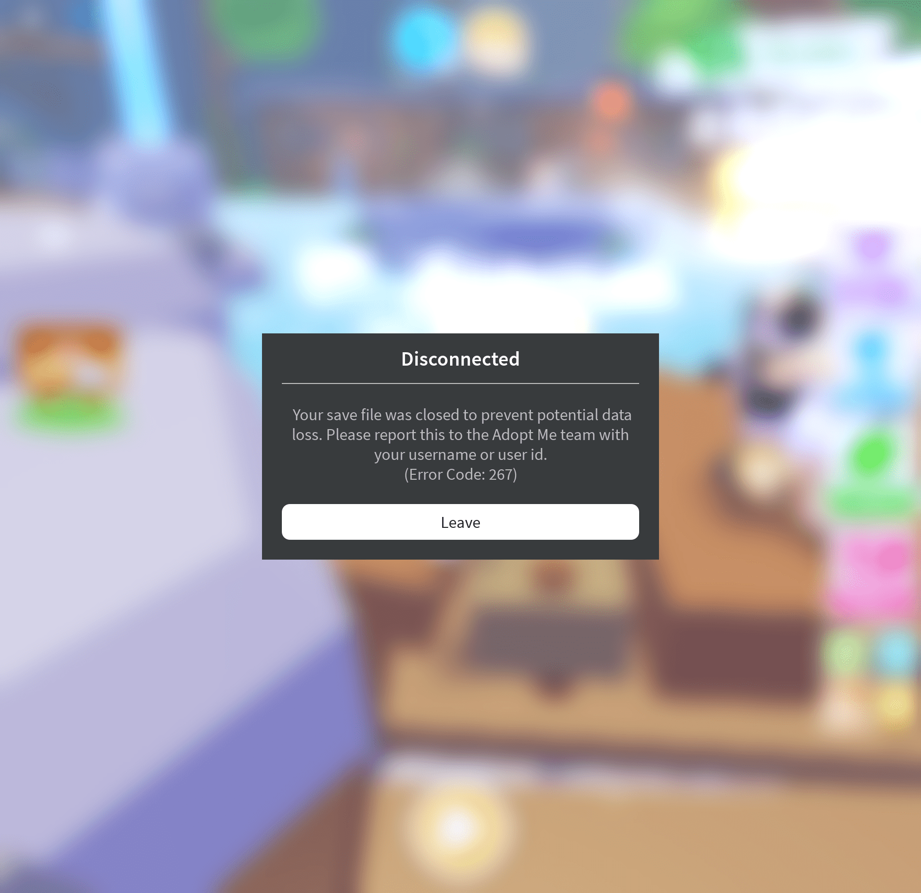 Filed a report to Adopt Me support already, has anyone else gotten this