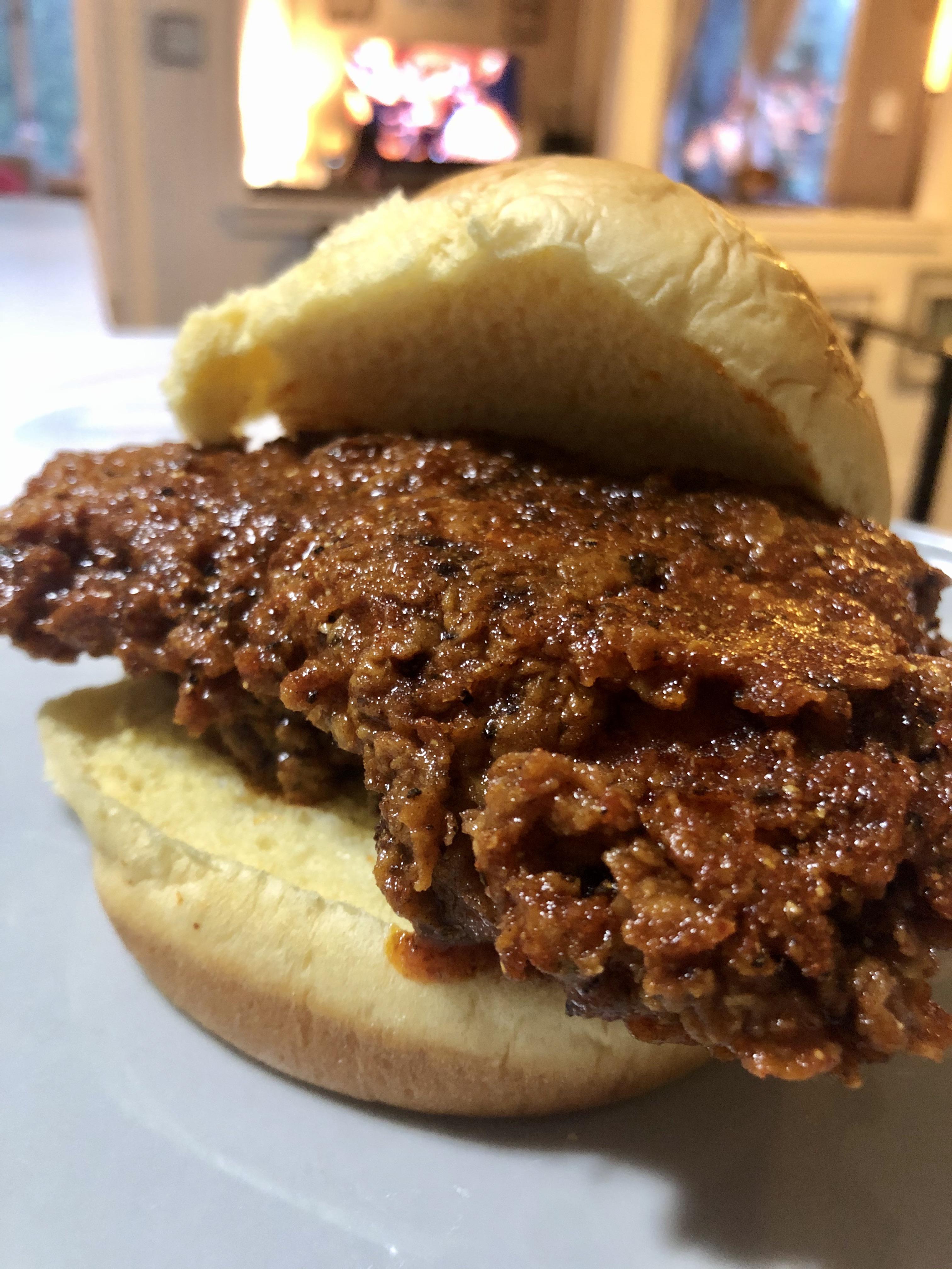 Buttermilk Brined Hot Chicken r/spicy